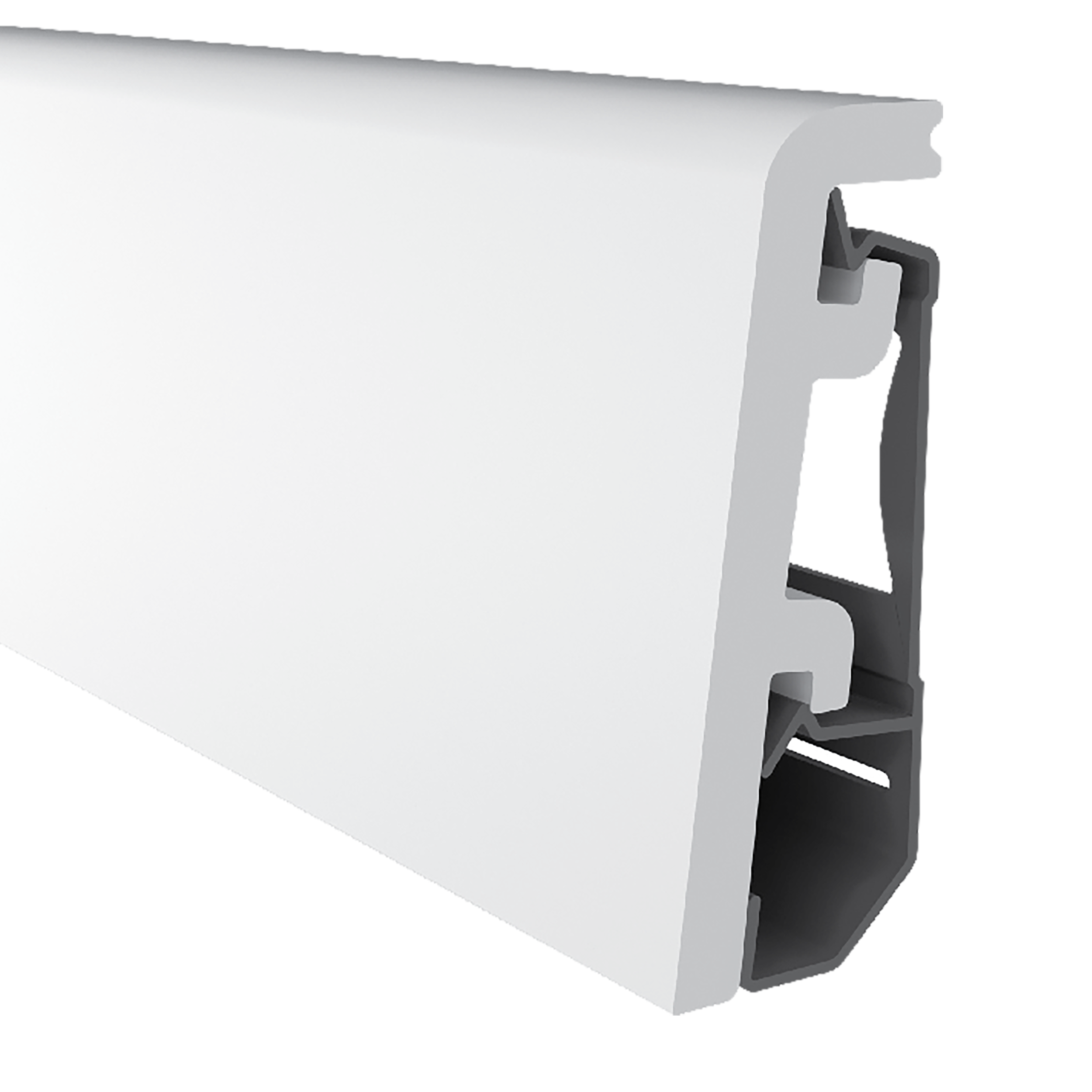 Listwa przypodłogowa HDPS Vega P0610 biała 60 mm Arbiton