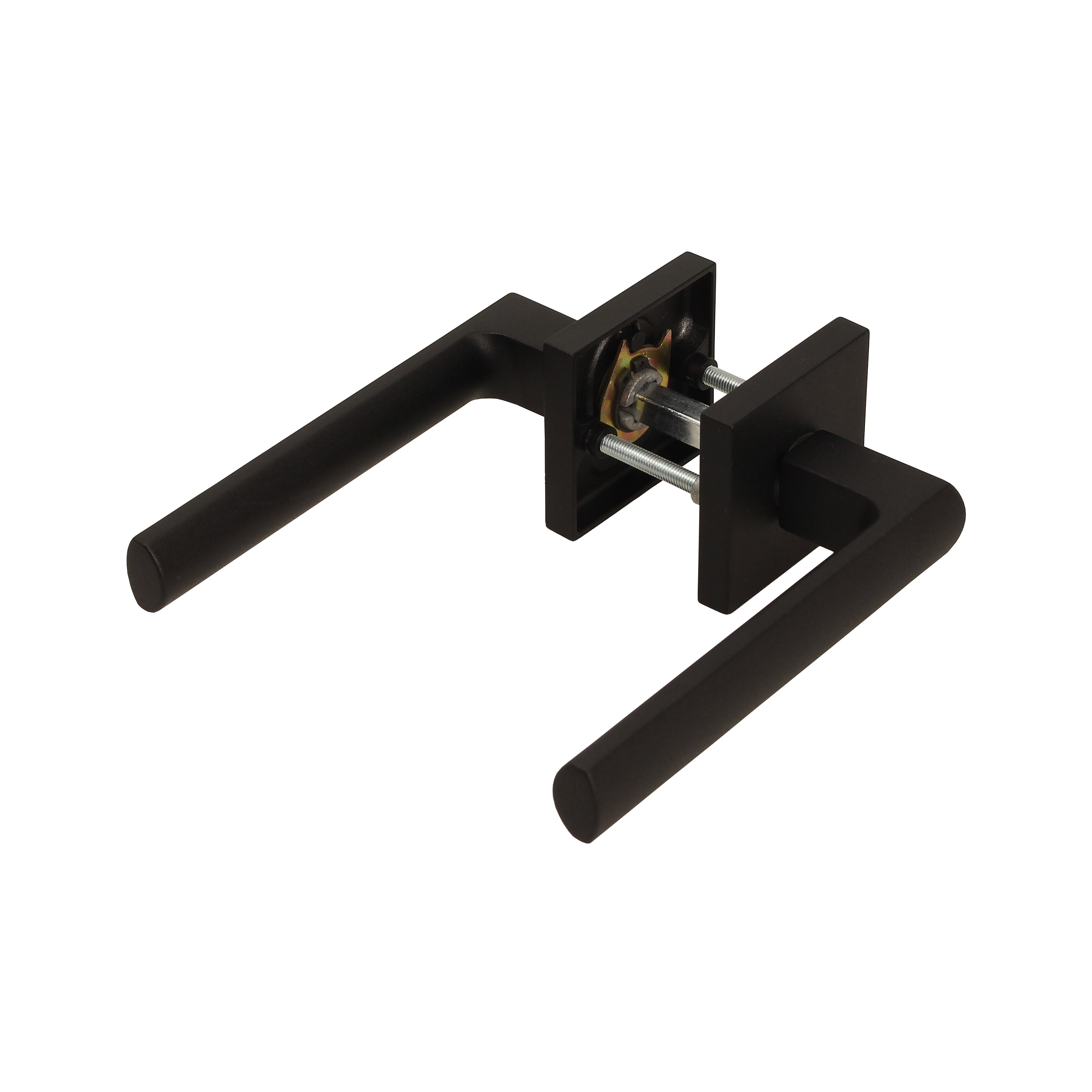 Klamka do drzwi wewnętrznych na rozecie Rivero Czarny mat Inspire - 6