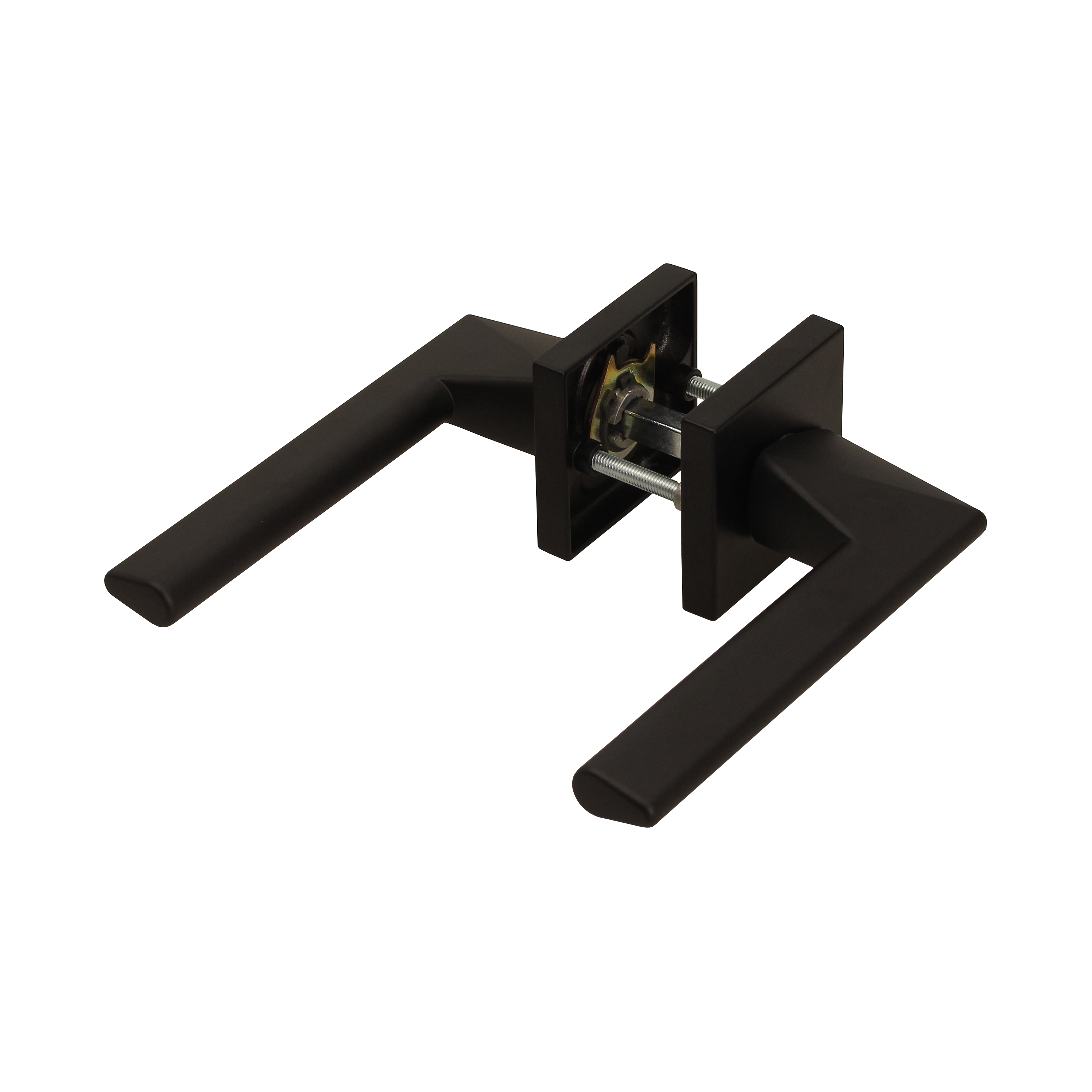 Klamka do drzwi wewnętrznych na rozecie Froya czarny mat Inspire - 8