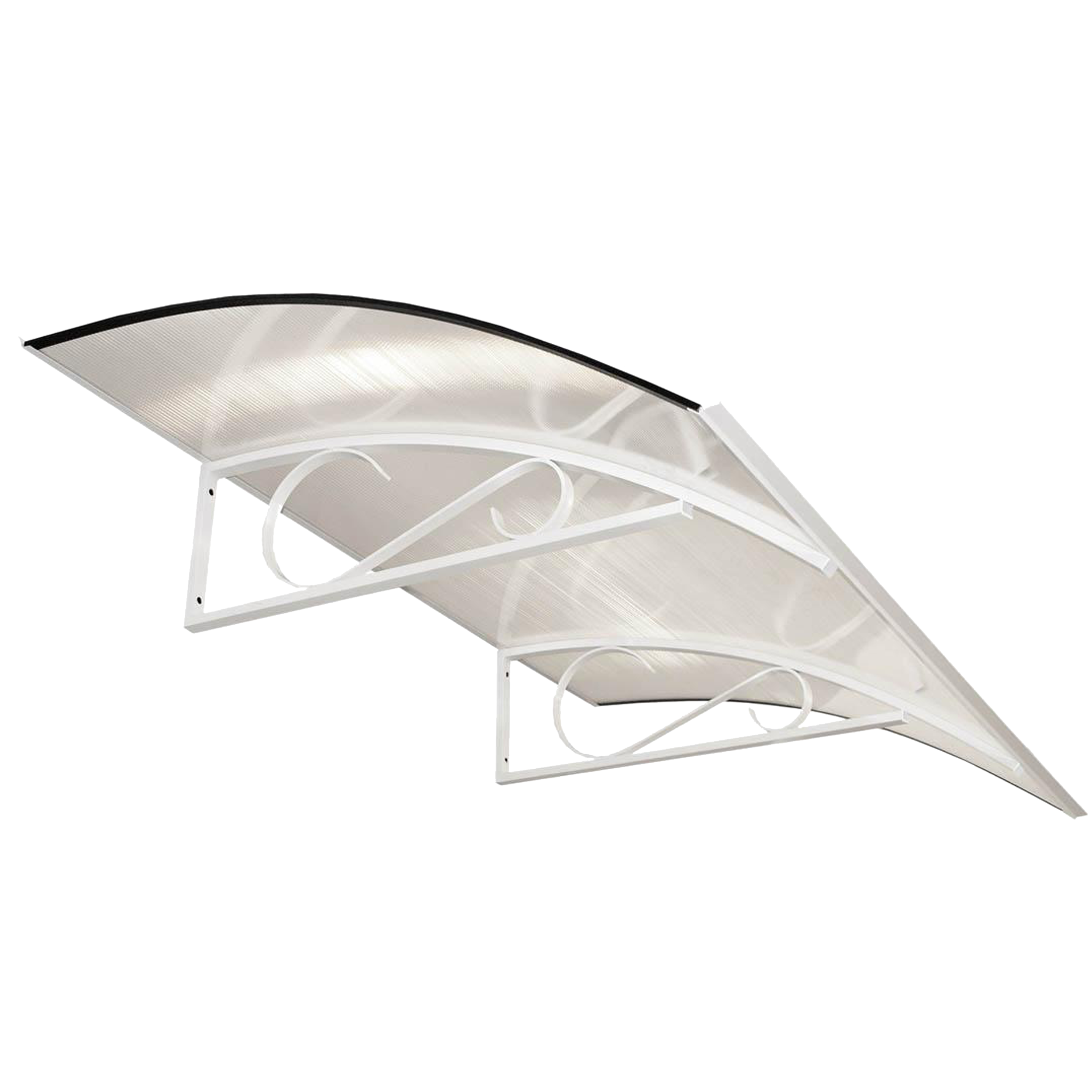 Daszek nad drzwi Arco transparentny 150x90 cm