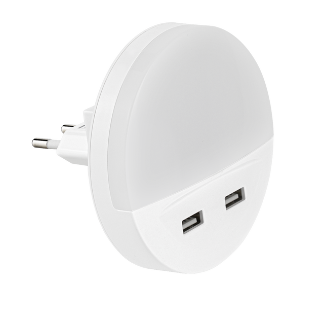 Luz de presença INSPIRE LED TERPI 2XUSB 5LM BRANCO