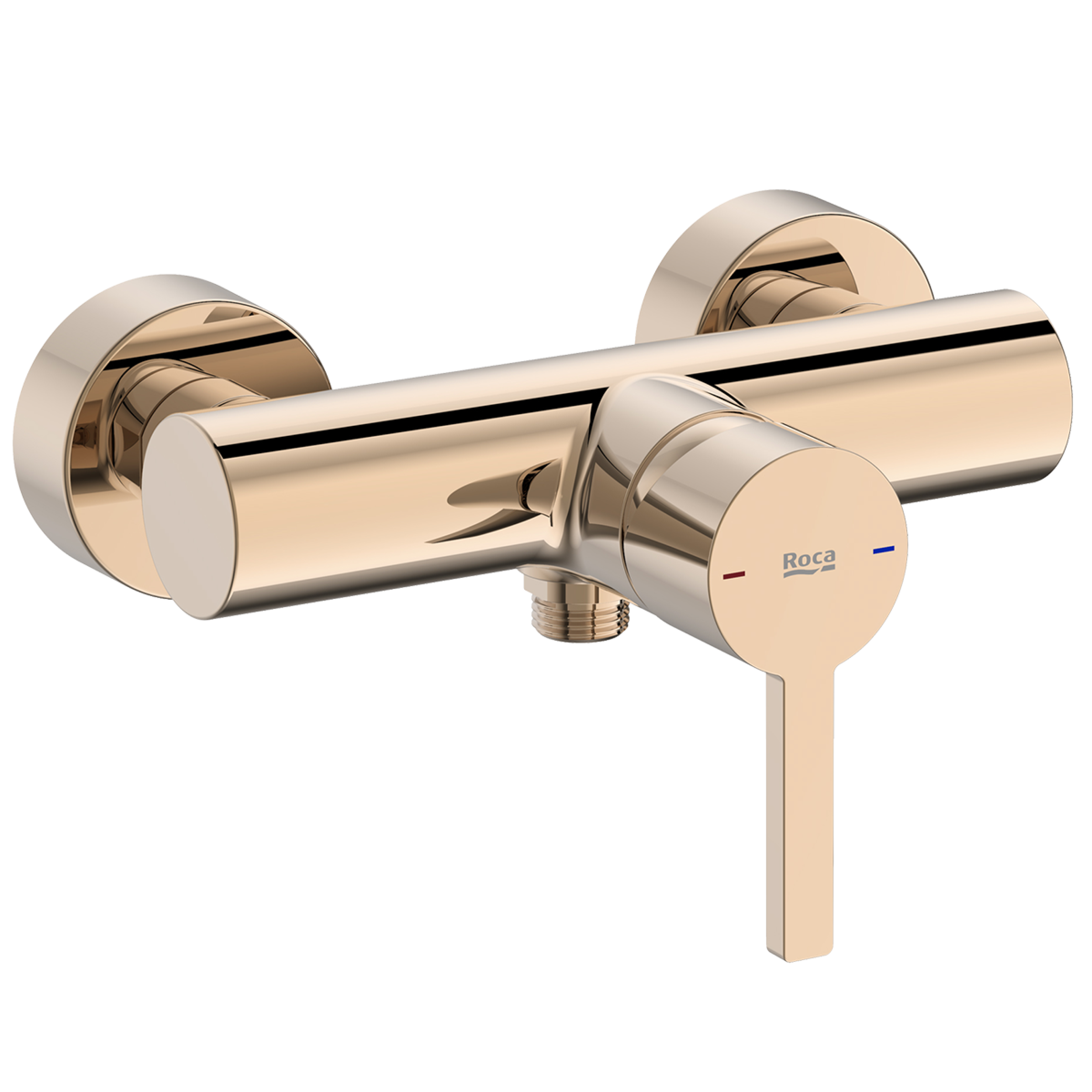 Bateria prysznicowa złota Rose Gold Roca