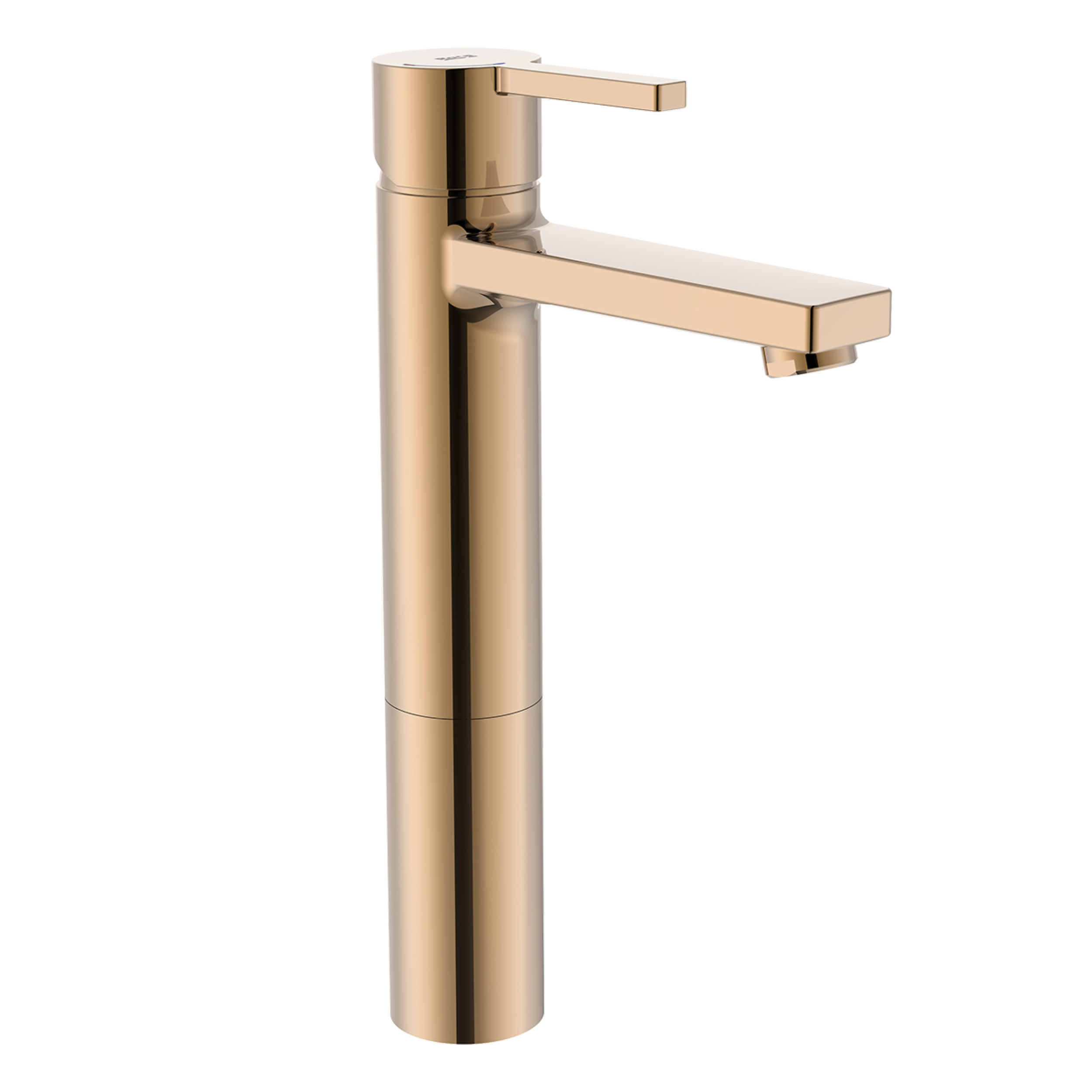 Bateria umywalkowa złota Naia Rose Gold Roca