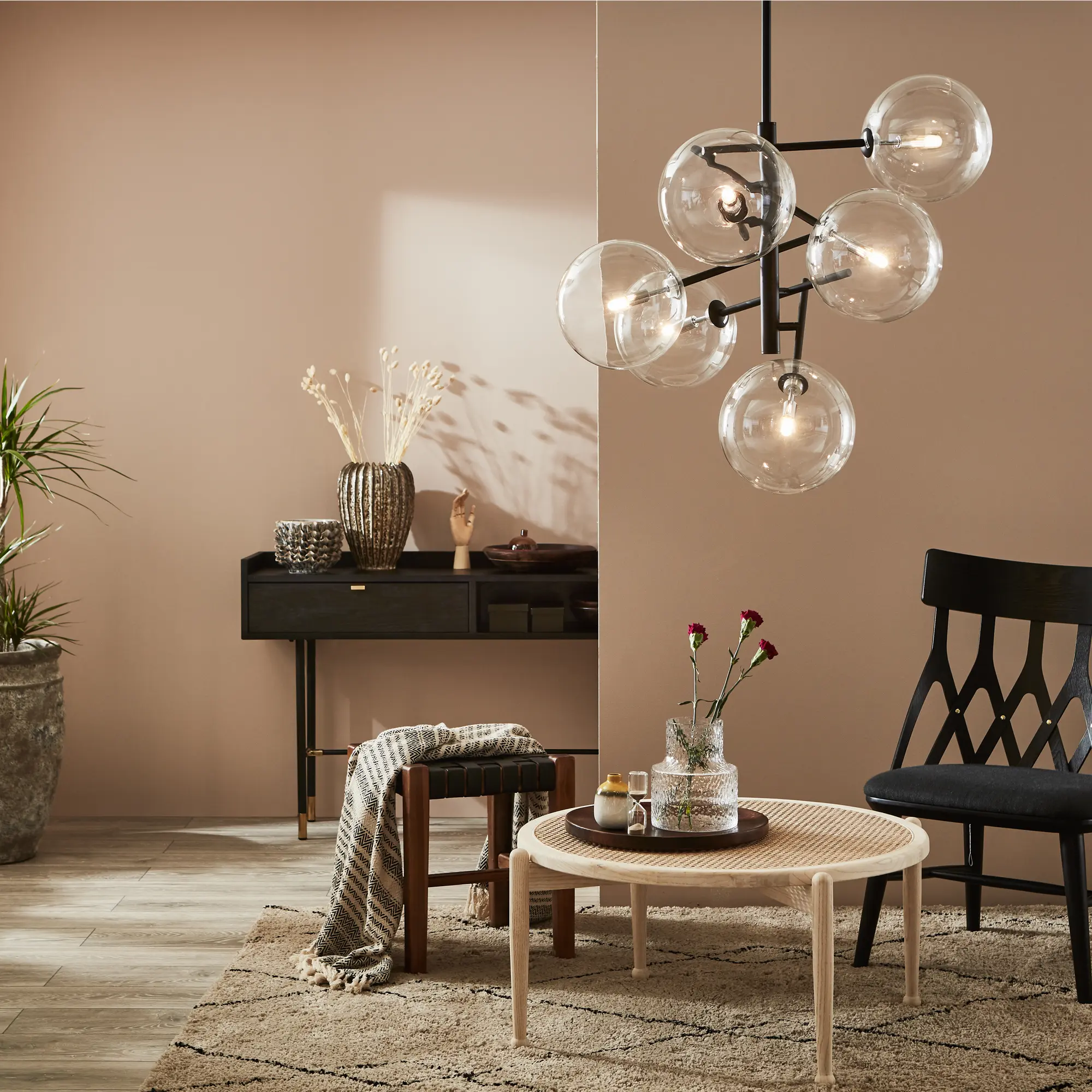 Lampa wisząca Andrew czarna G9 Markslojd - 2