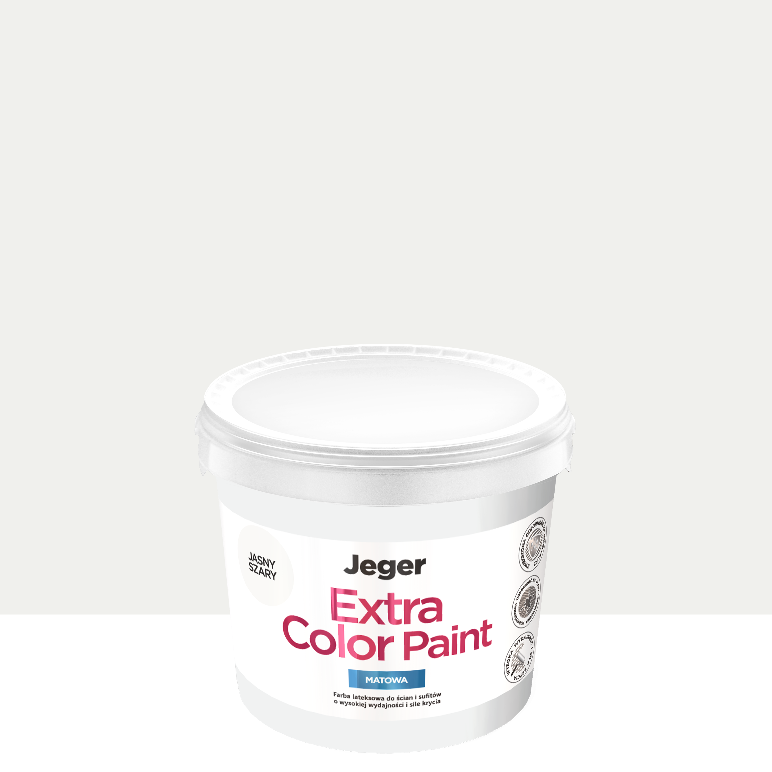 Farba Jeger Extra Color Paint Jasny szary 2.5 l 84172834
