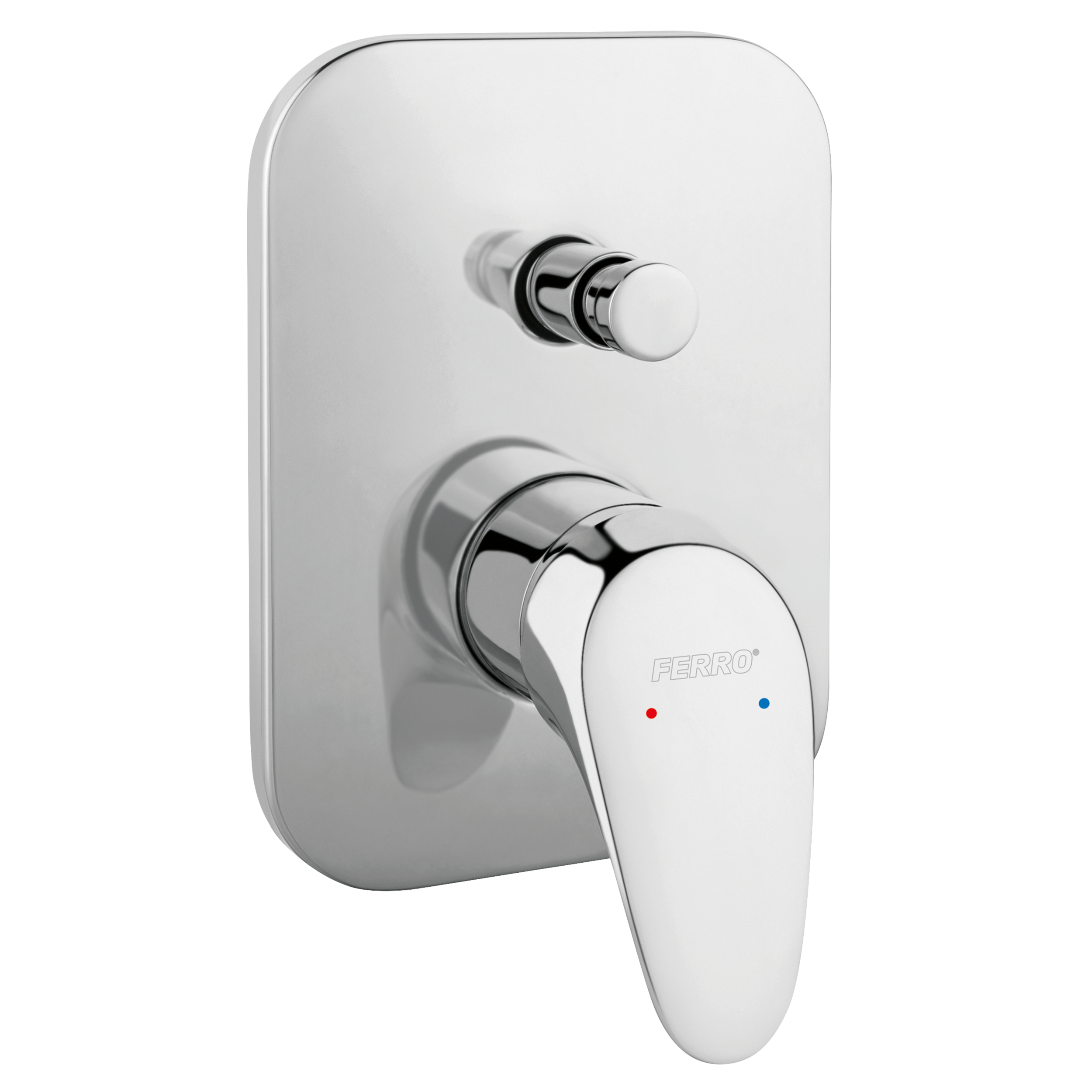 Bateria podtynkowa prysznicowa chrom Combo 2FUN Ferro