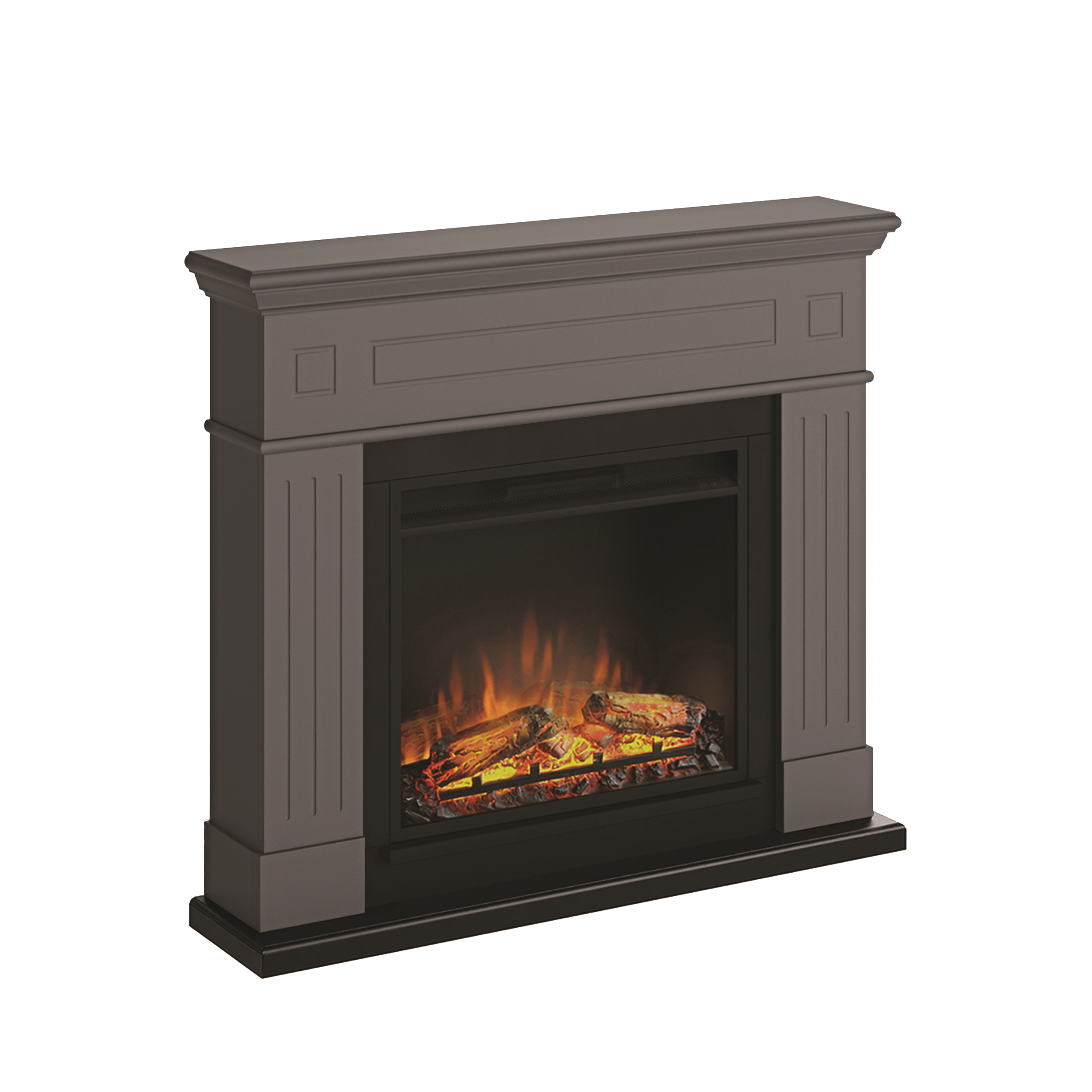 Kominek elektryczny Larsen szary FERRETTI