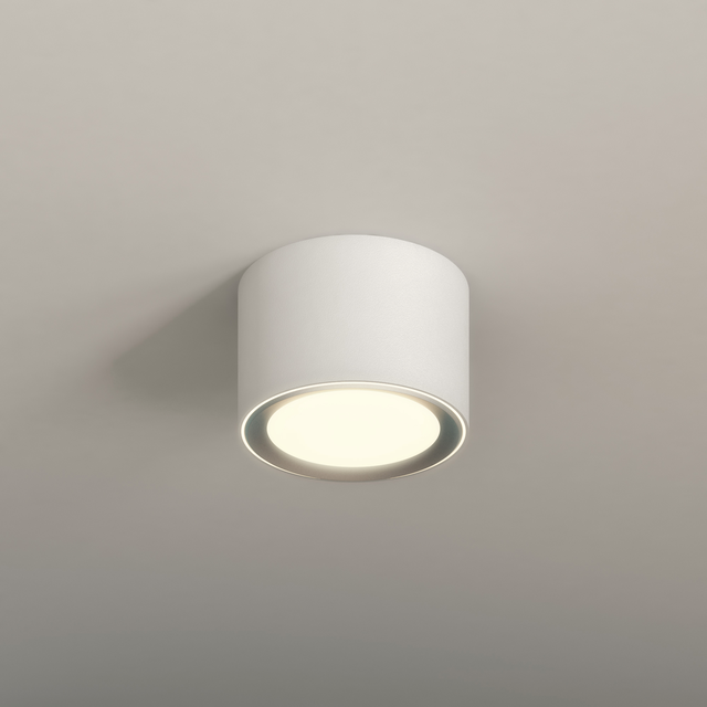 Foco de superficie INSPIRE Oberon redondo blanco 850 lm blanco cálido