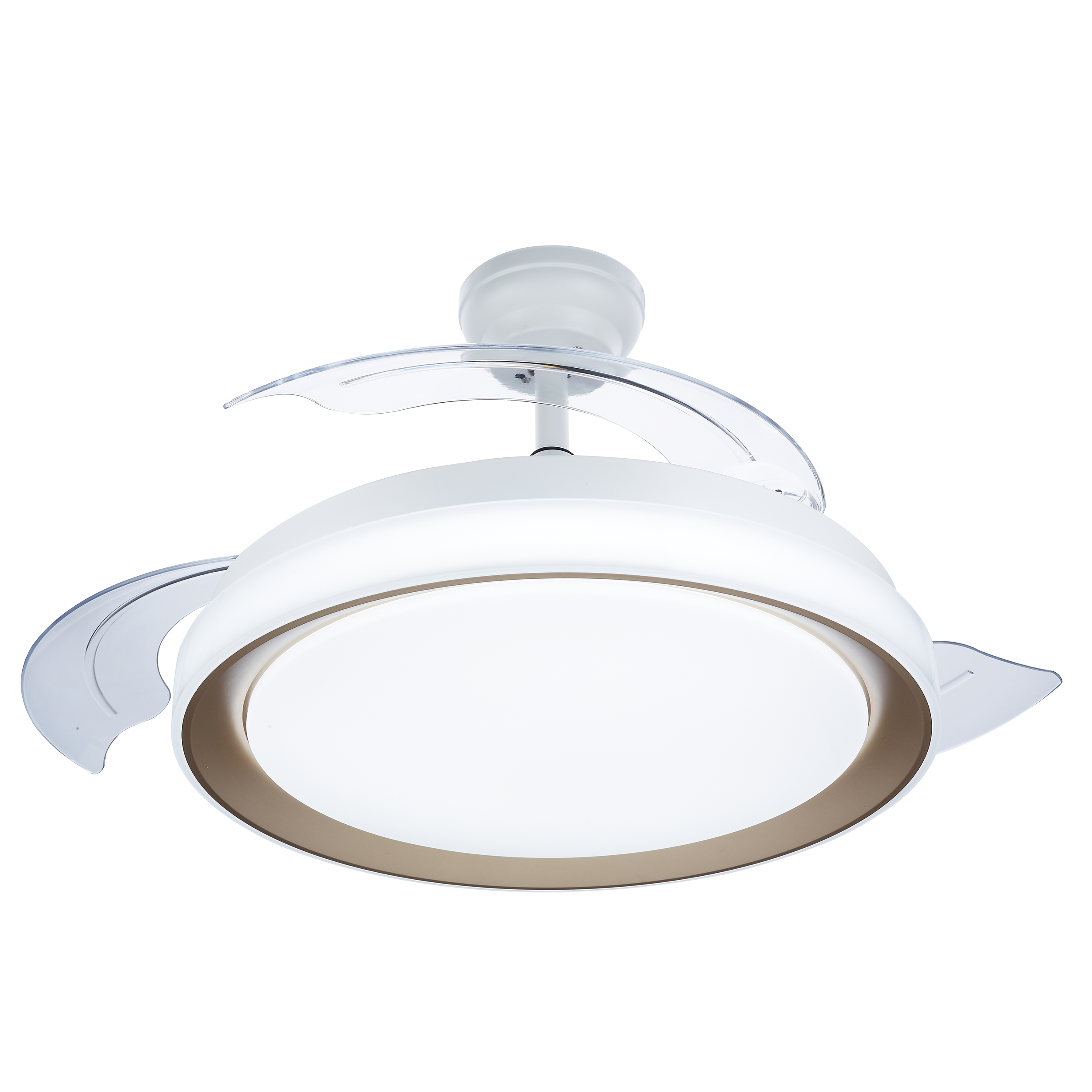 Ventoinha 3 lâminas BLISS D106CM 28W+35W/4500LM IP20 DOURADO - 3