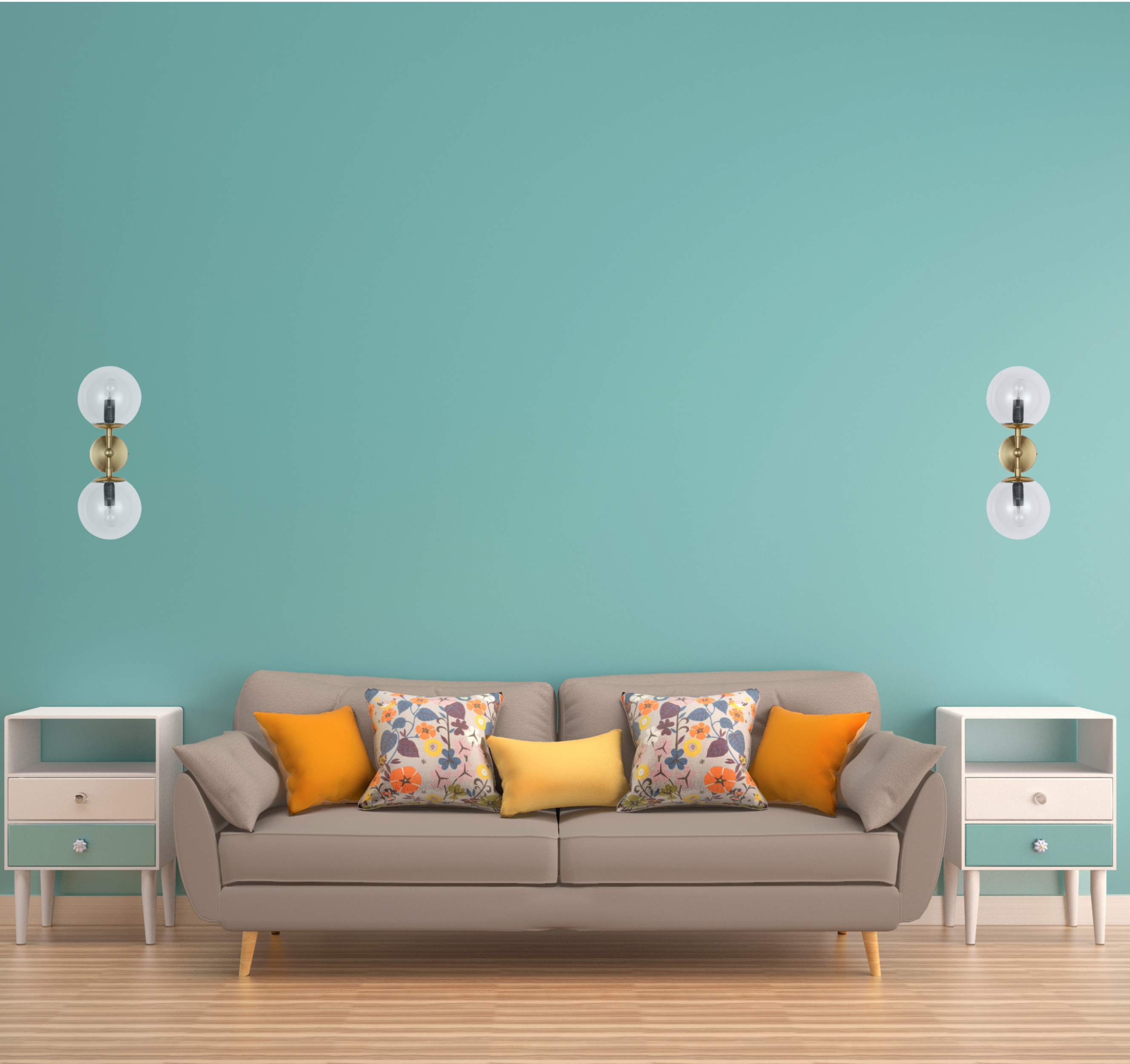 Aplique de pared dorado e14 2 luces de aluminio dorado ip20