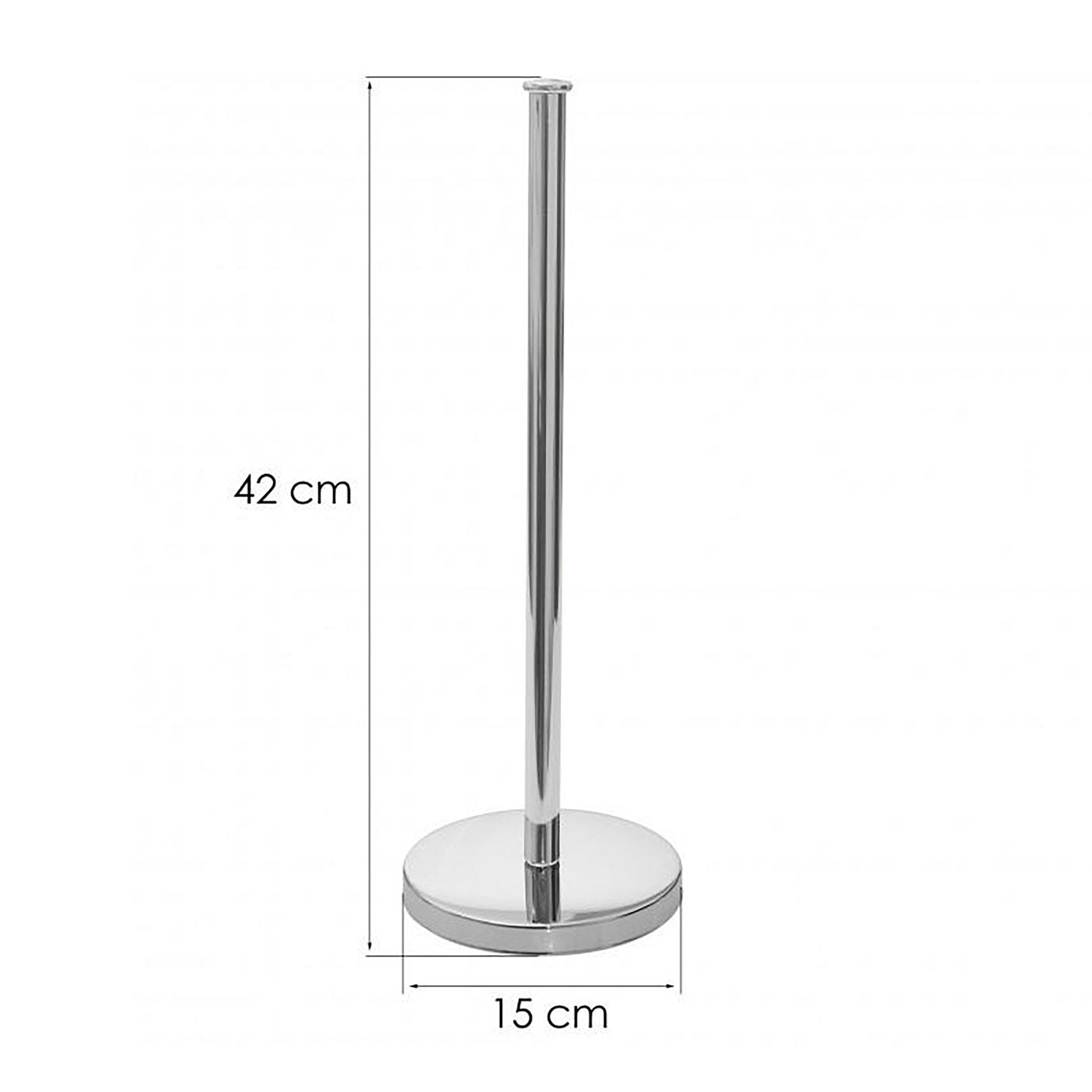 Stojak na zapas papieru 3 rolki chrom Center Plus - 5