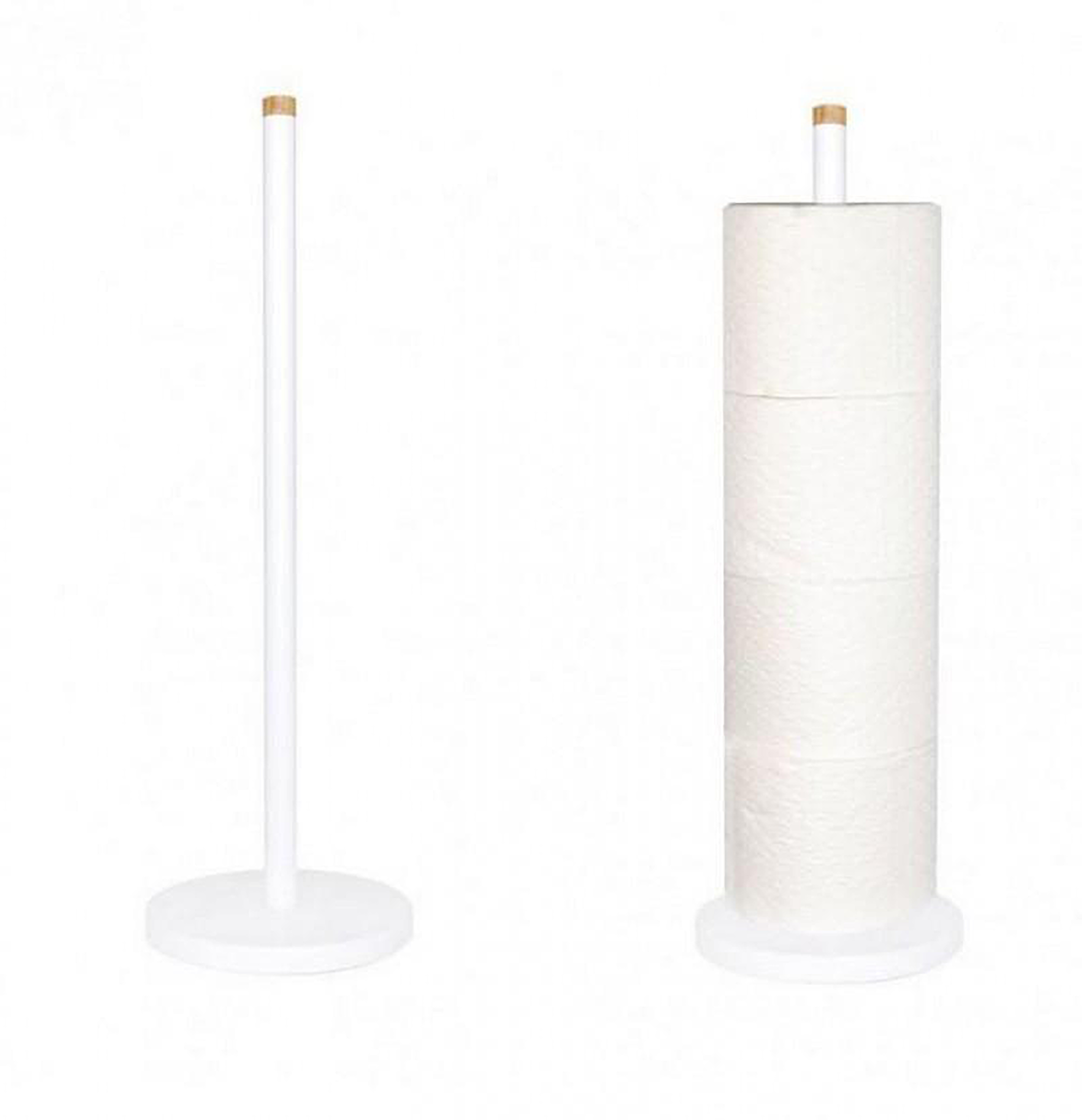 Stojak na zapas papieru toaletowego Center Plus - 2