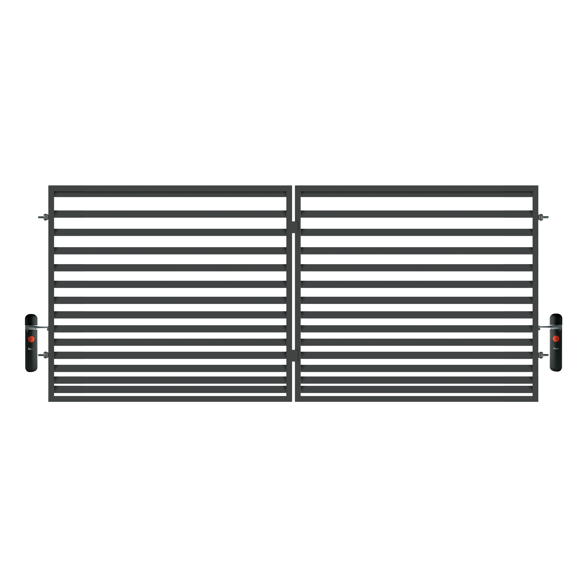 Brama dwuskrzydłowa Bali II 3,5x1,5 m automat Polbram