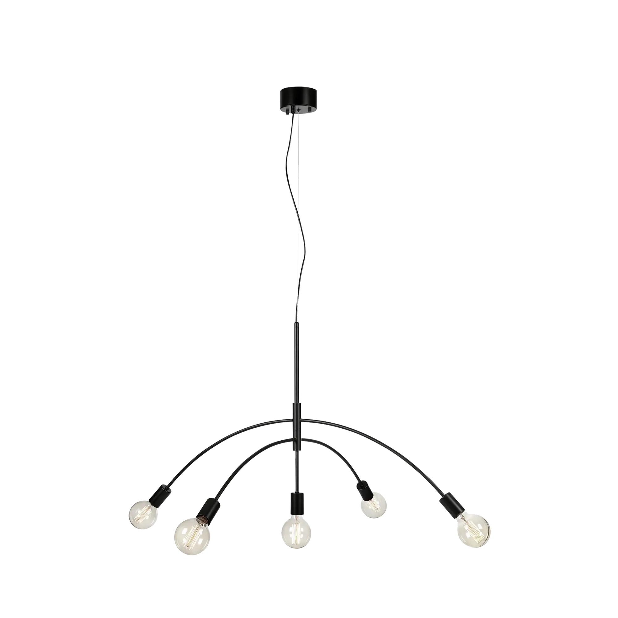Lampa wisząca Crux czarna E27 Markslojd