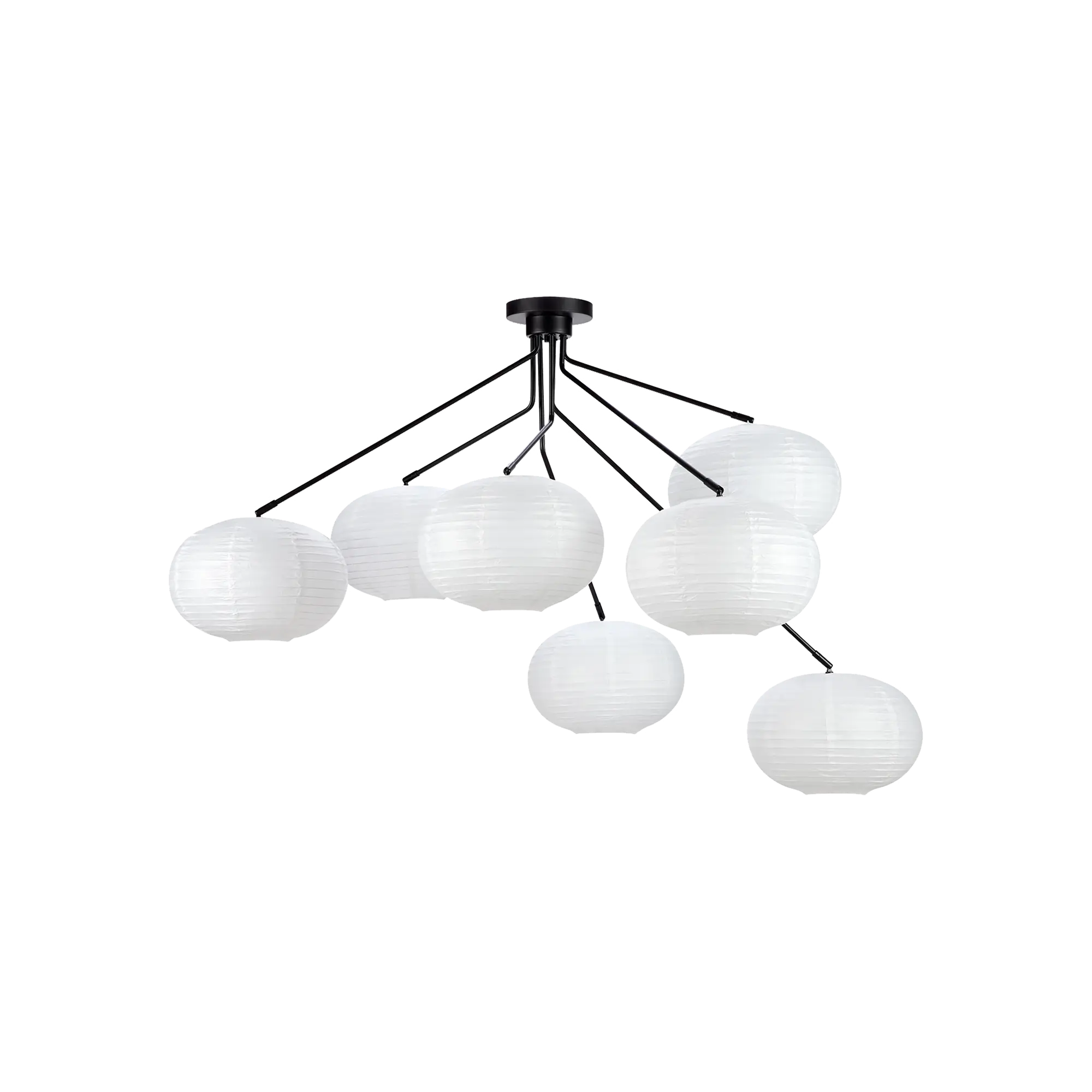 Lampa sufitowa Galaxy biało - czarna E14 Markslojd