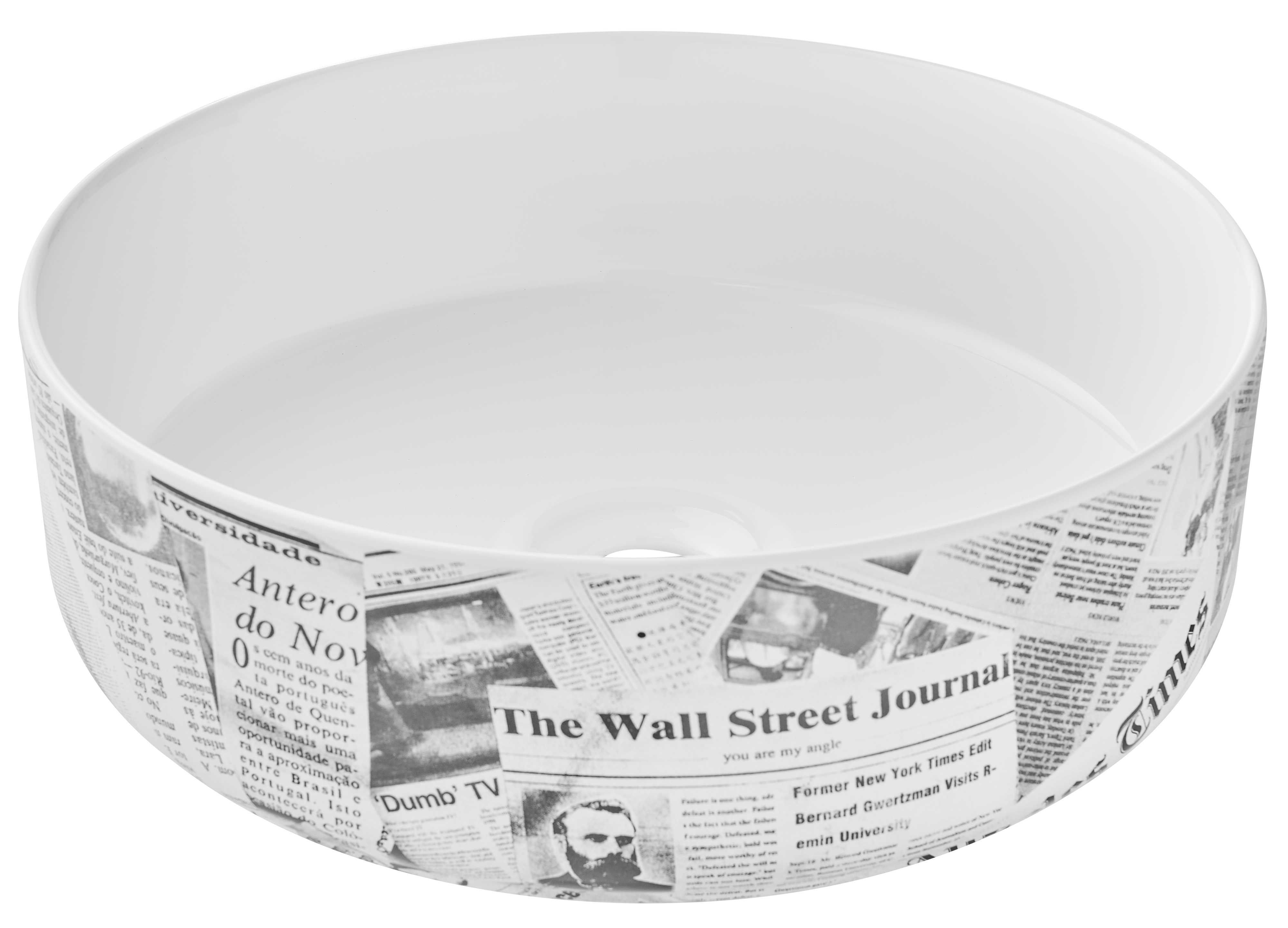 Umywalka nablatowa Debora Paper Domino