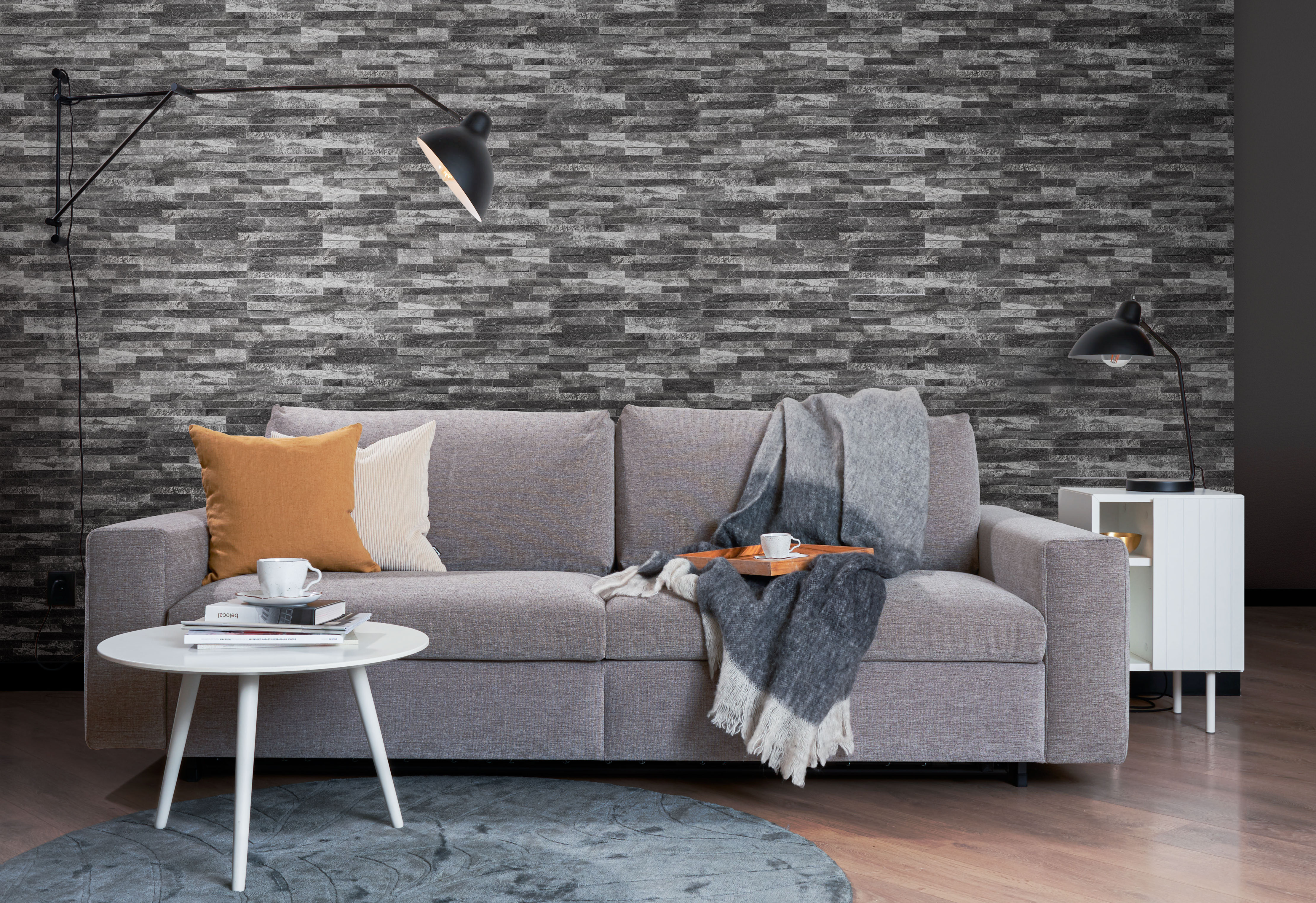Kamień elewacyjny dekoracyjny betonowy Mont Blanc Nero 0.44 m2 Max-Stone - 4