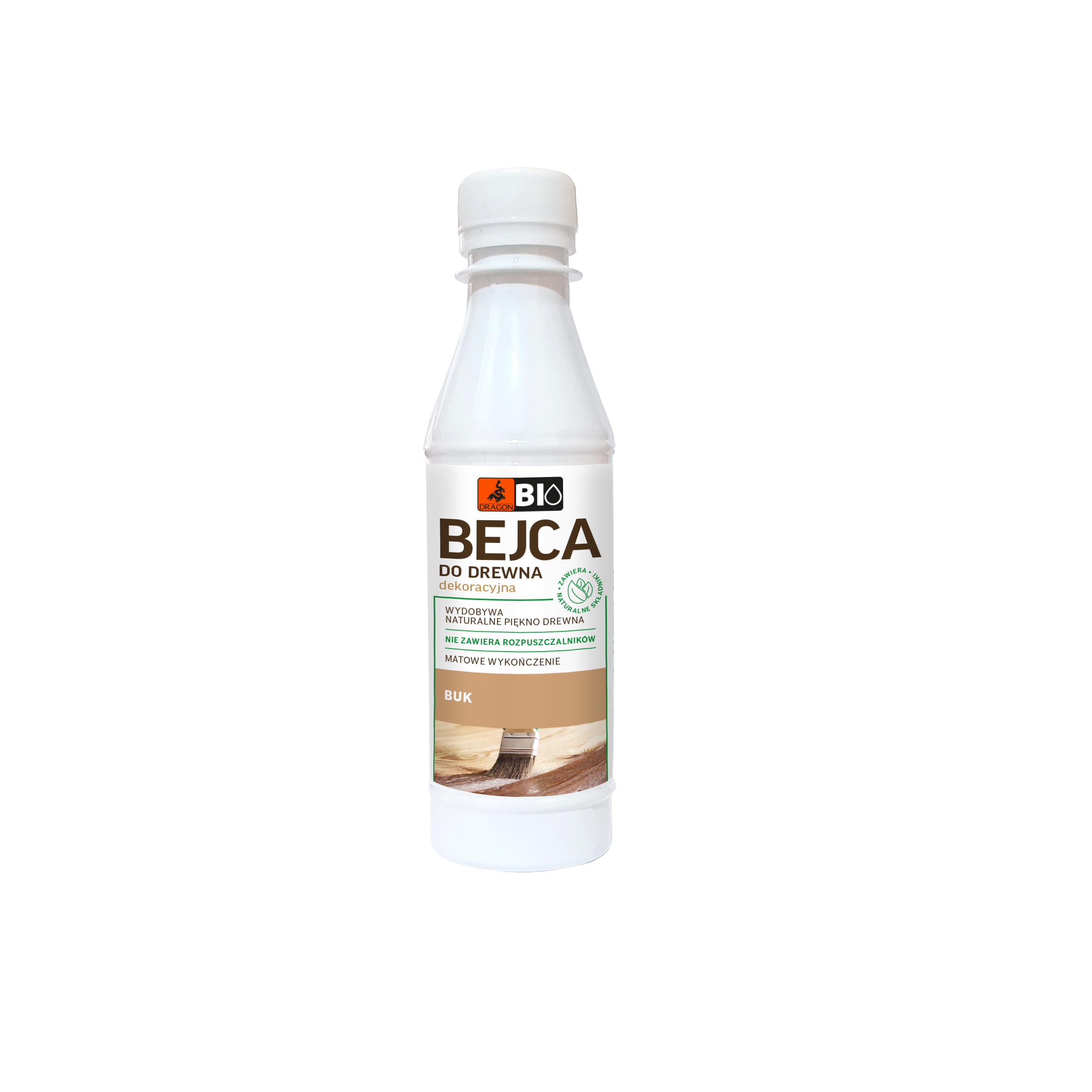 Bejca dekoracyjna do mebli Buk 0.2 l Dragon