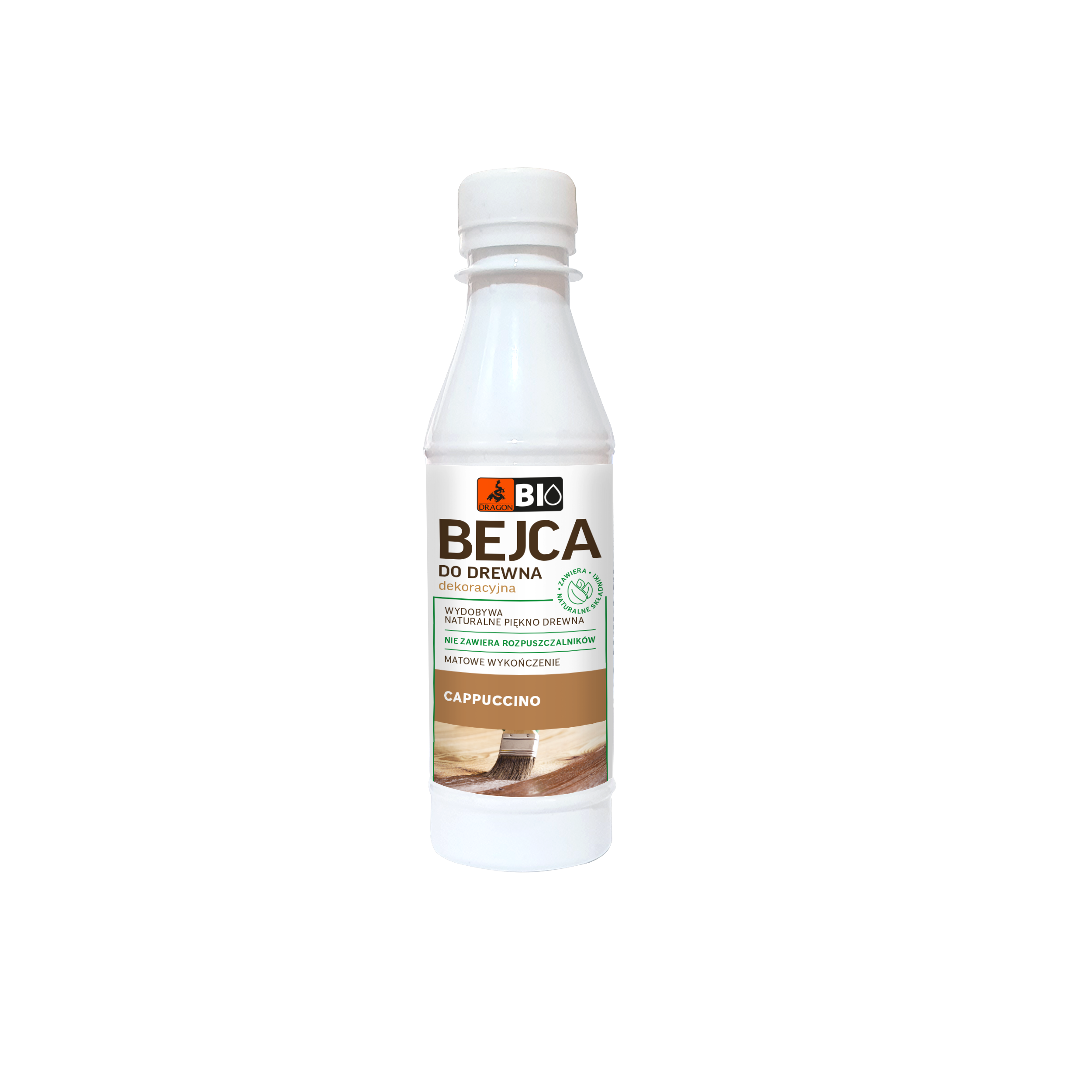 Bejca dekoracyjna do mebli Cappuccino 0.2 l Dragon