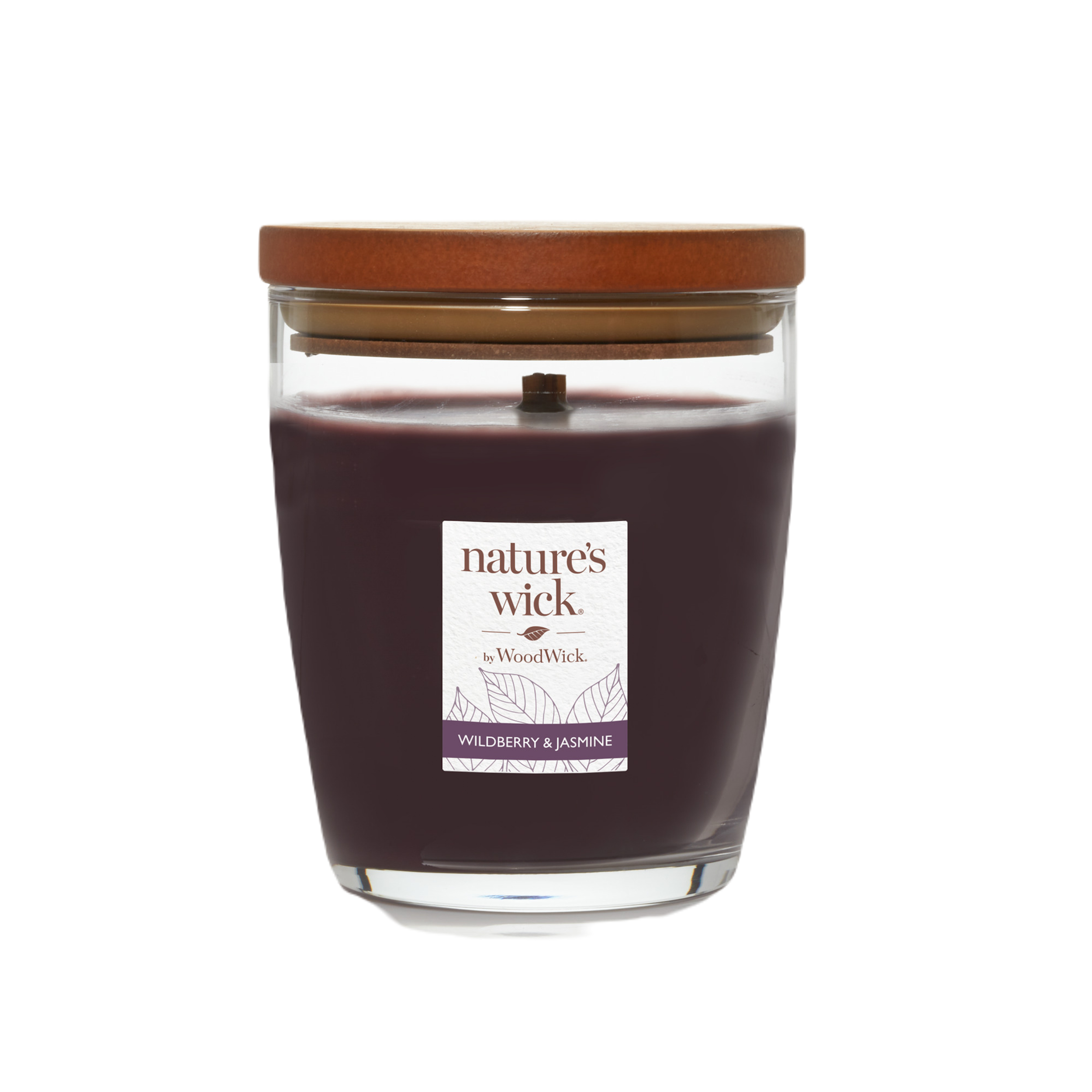 Świeca zapachowa w szkle Wildberry &amp; Jasmine Woodwick