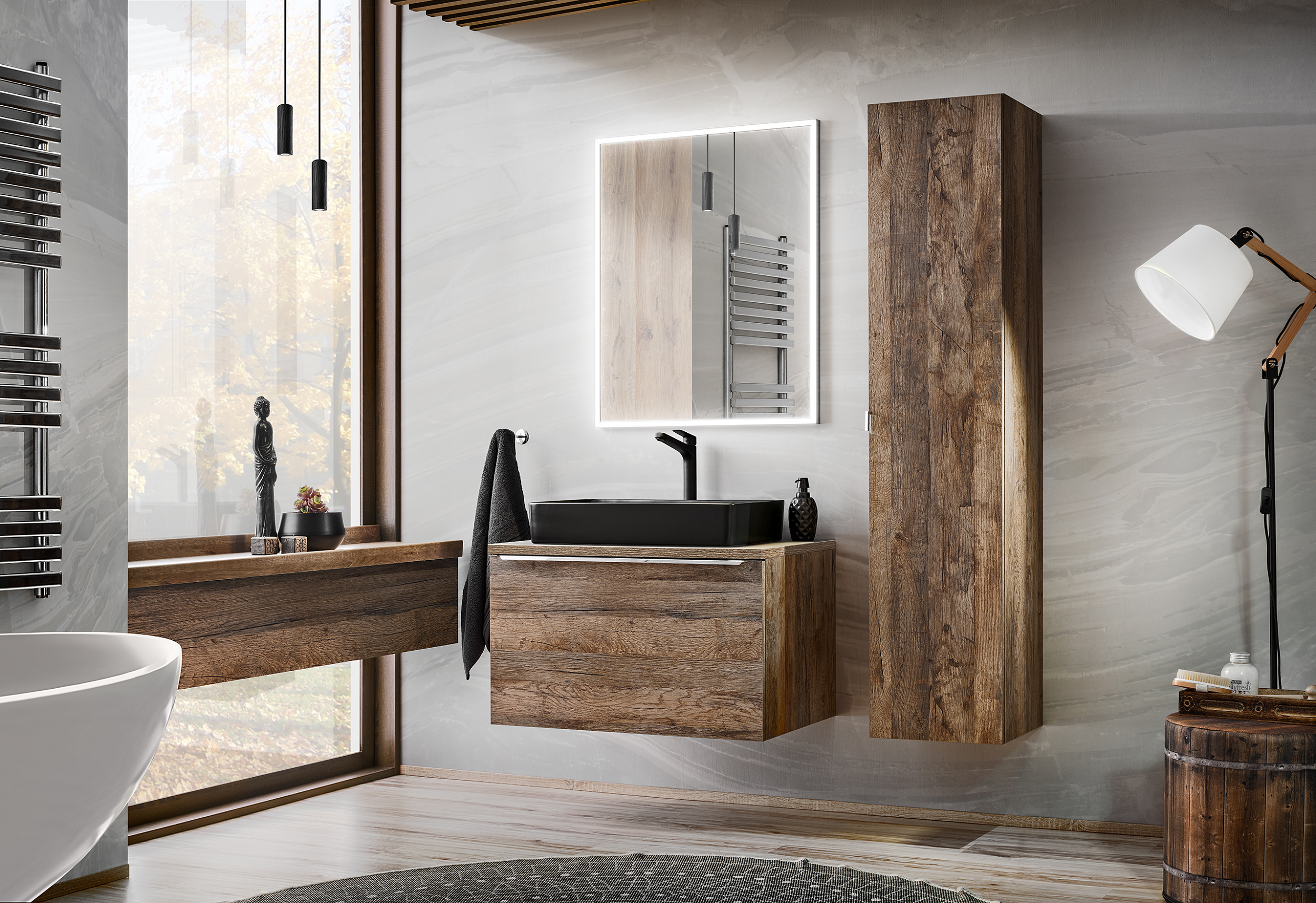 Szafka pod umywalkę Santafe 60 Comad