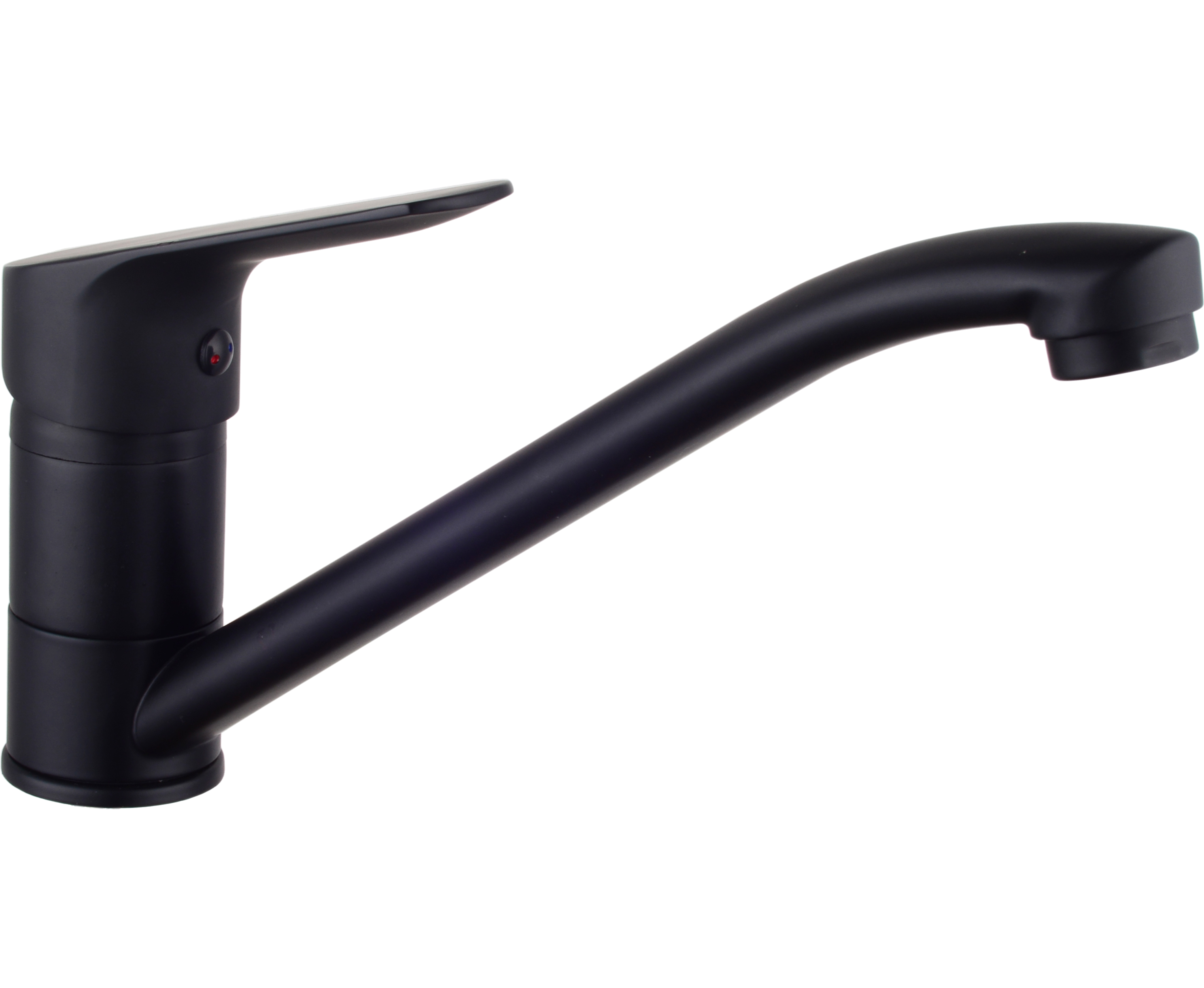 Bateria umywalkowa czarna 14 cm Sigma Liveno