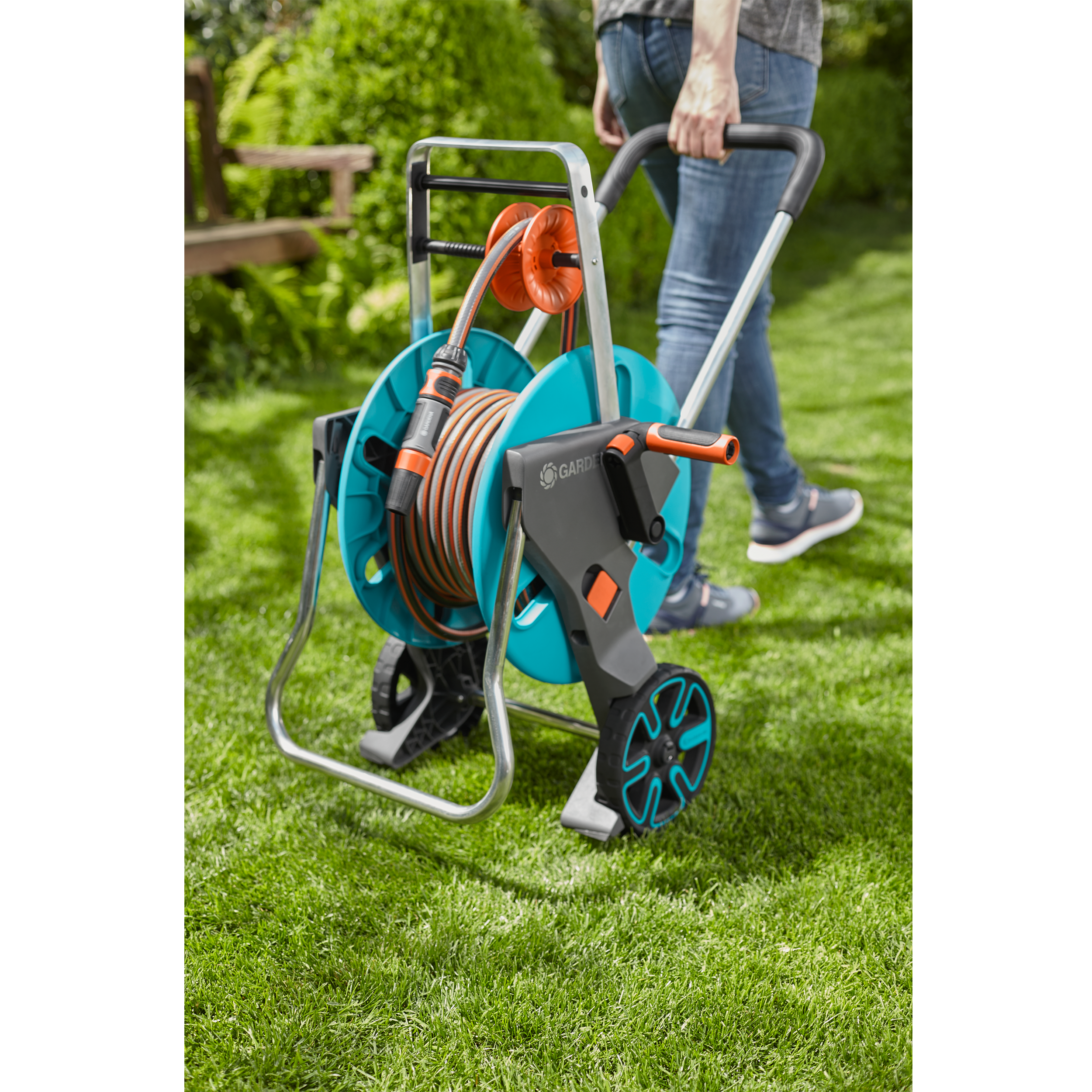 Wózek z wężem ogrodowym 12.5 mm 20 m 18517-20 Gardena - 5