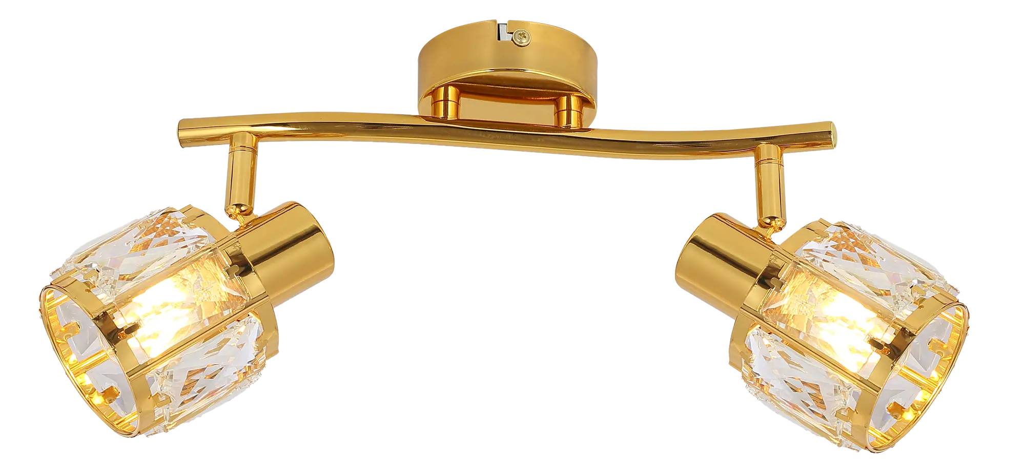 Listwa reflektorowa Crownie złota 2 x E14 Reality - 3