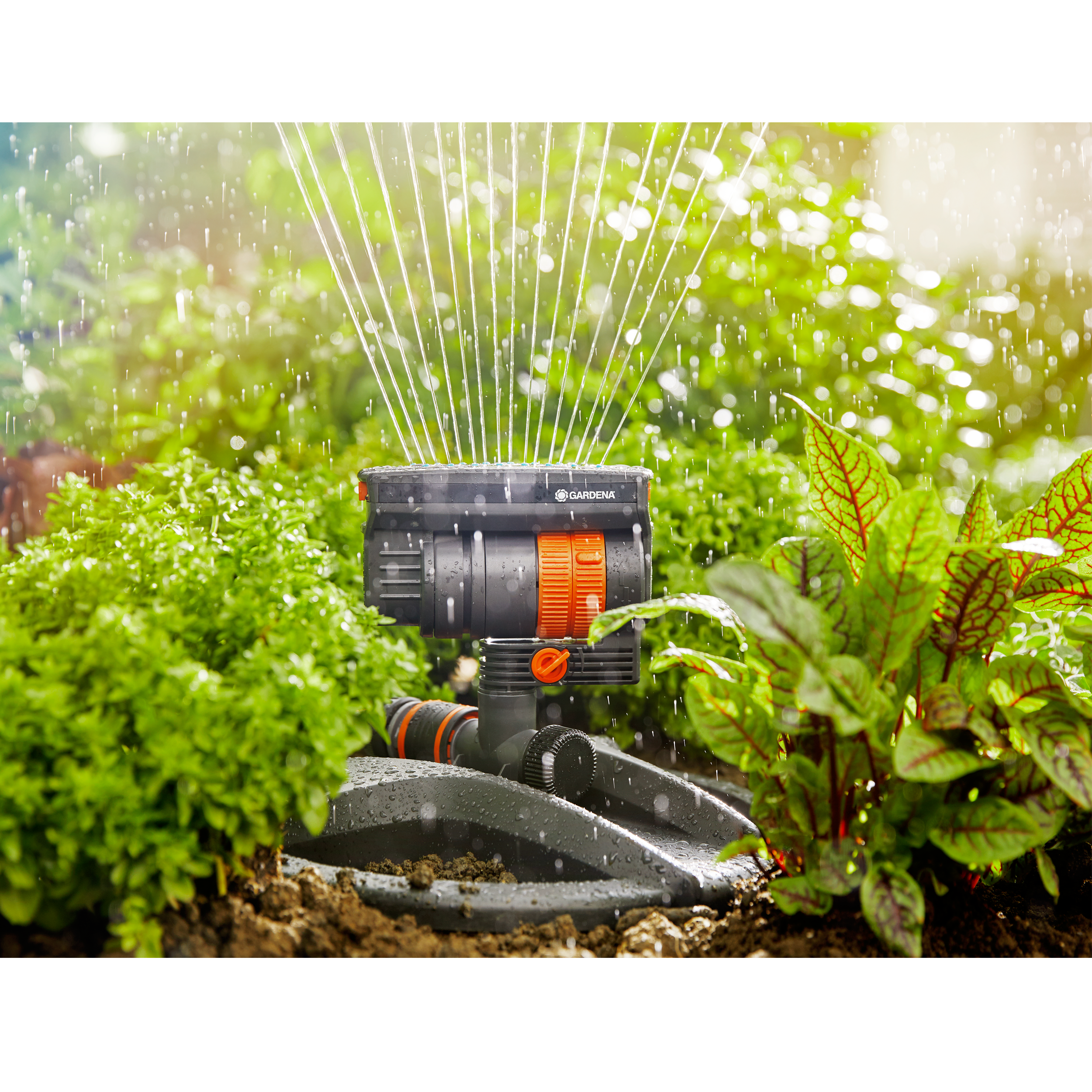 Zraszacz ogrodowy wahadłowy Aquazoom Compact Gardena - 6