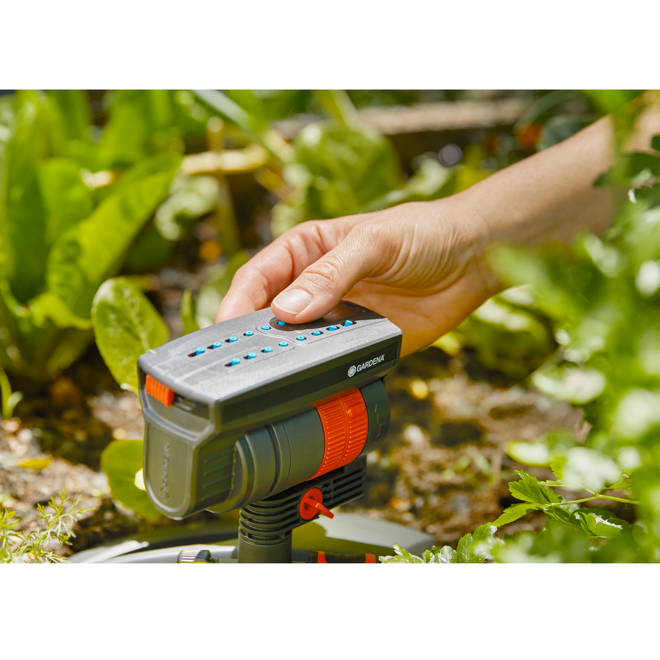 Zraszacz ogrodowy wahadłowy Aquazoom Compact Gardena - 3