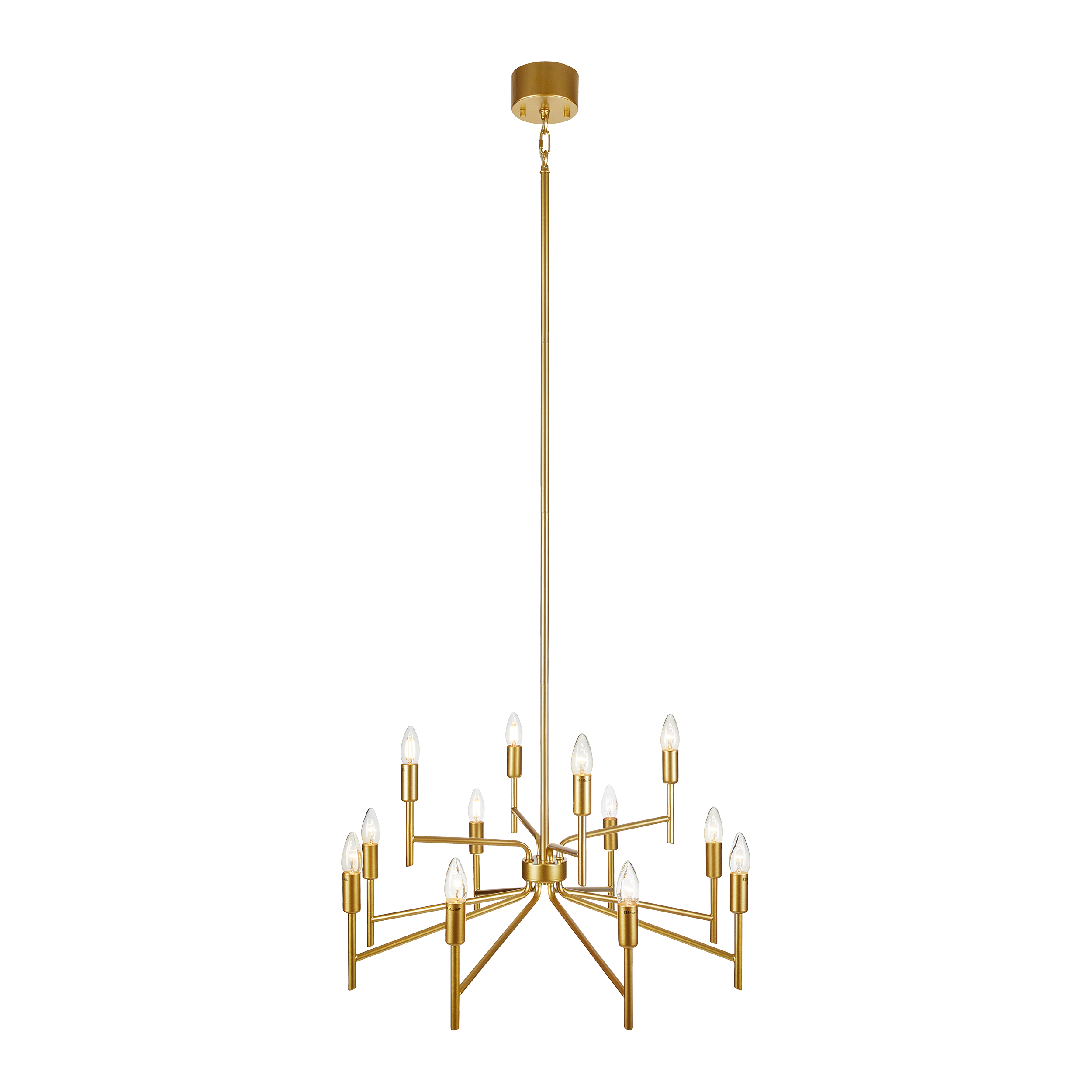 Lampa wisząca Regent złota E14 Markslojd