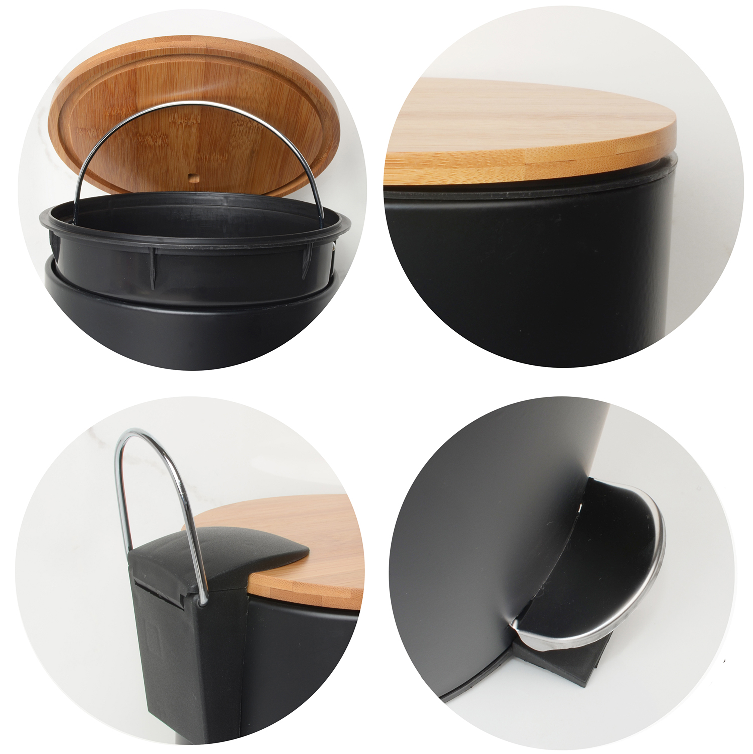 Łazienkowy kosz na śmieci VINI YOKA 3L CENTER PLUS - 3