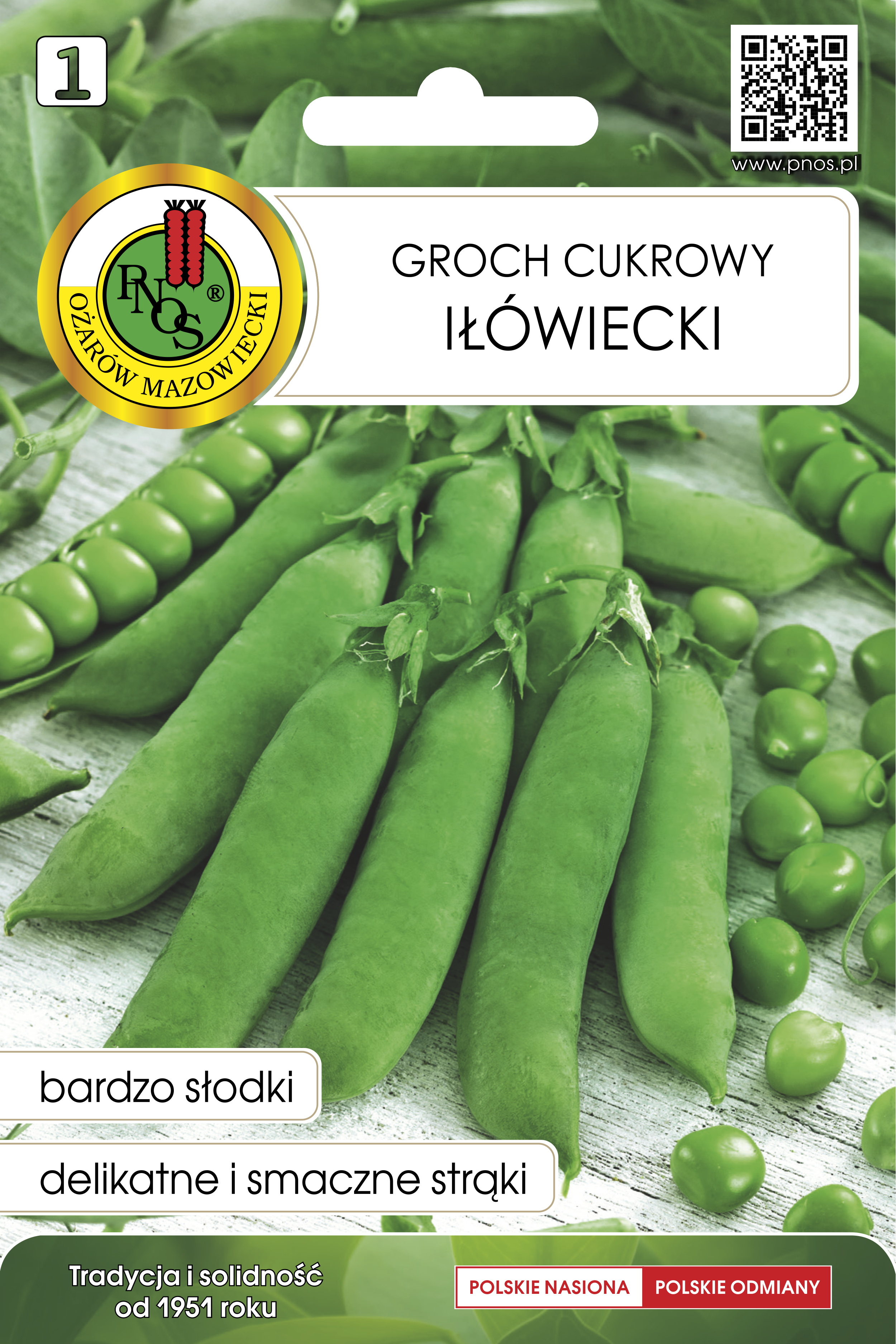 Groch cukrowy Iłówiecki nasiona Pnos