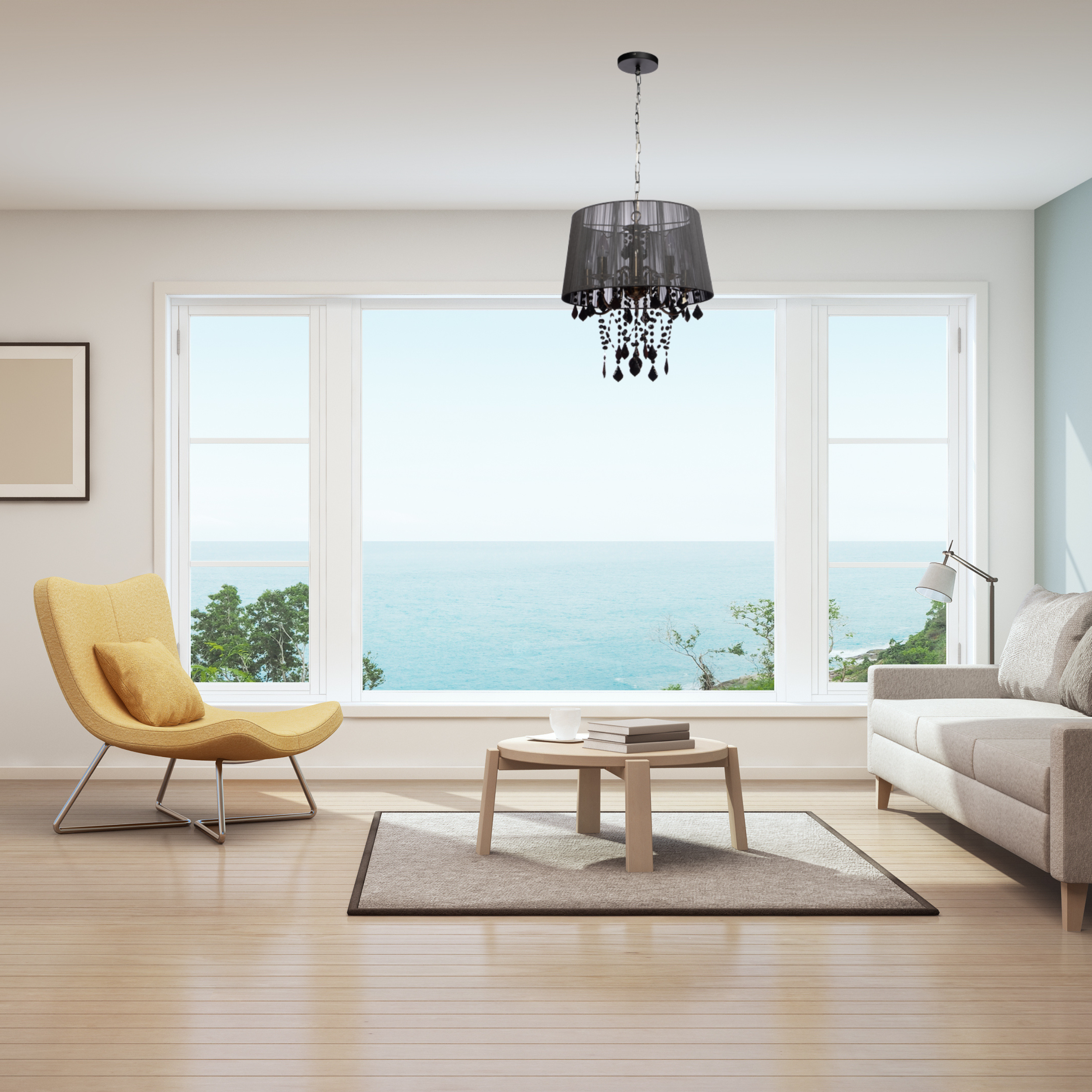Lampa wisząca Mona czarna E14 Light Prestige - 4