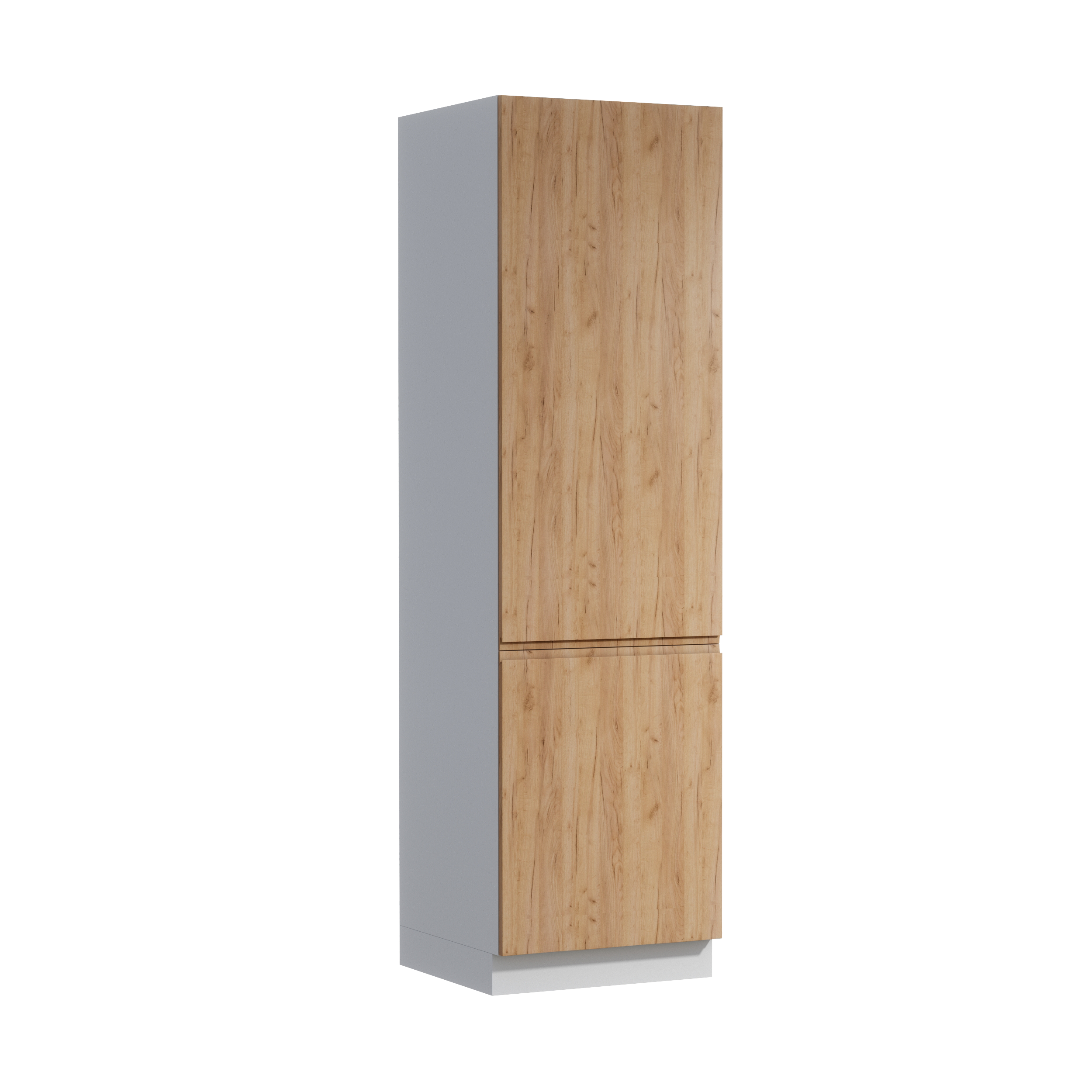 Słupek kuchenny stojący pod lodówkę Aspen II 60 cm kolor dąb craft