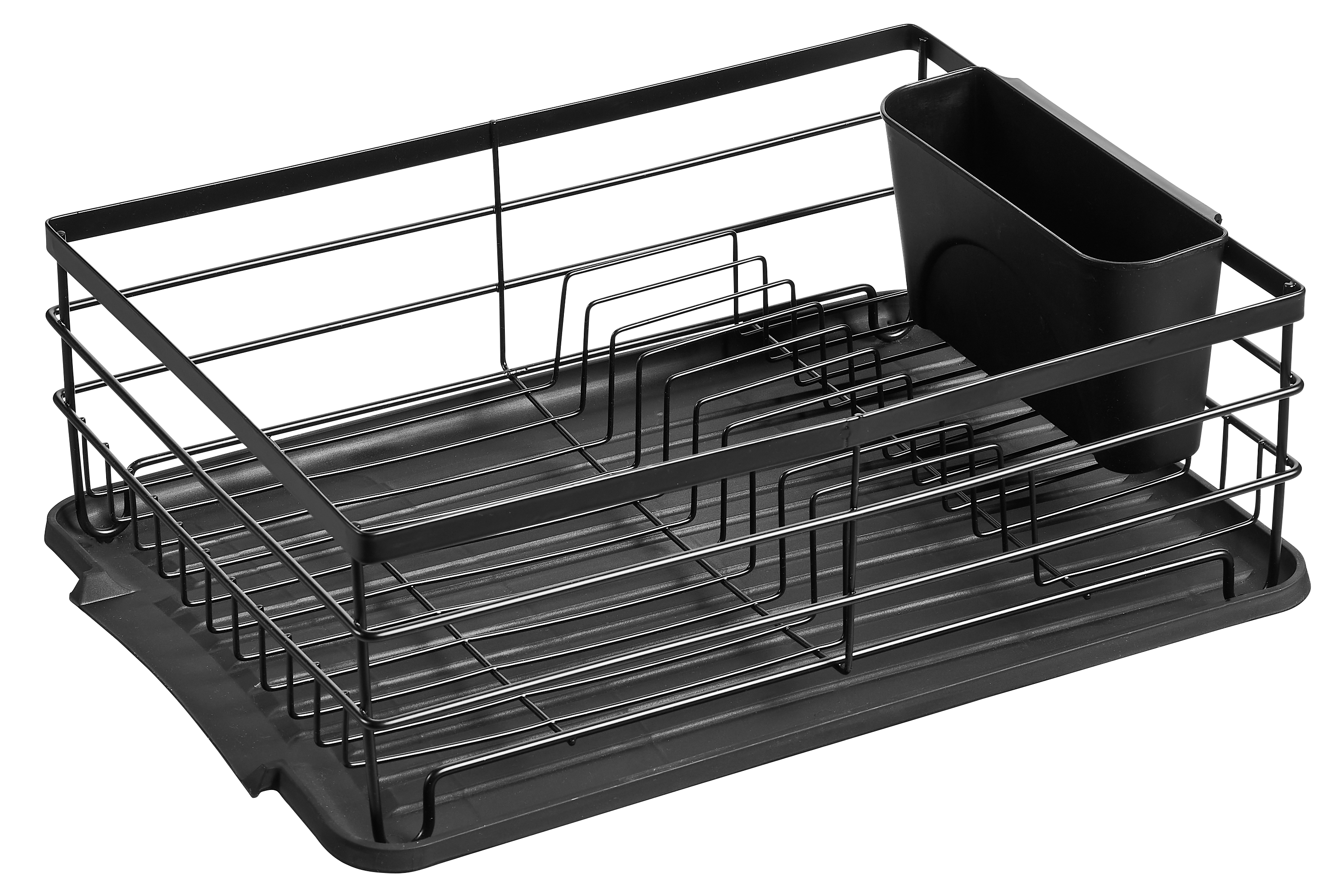 Ociekarka do naczyń 15 x 34 x 45 cm LKA-01 czarna