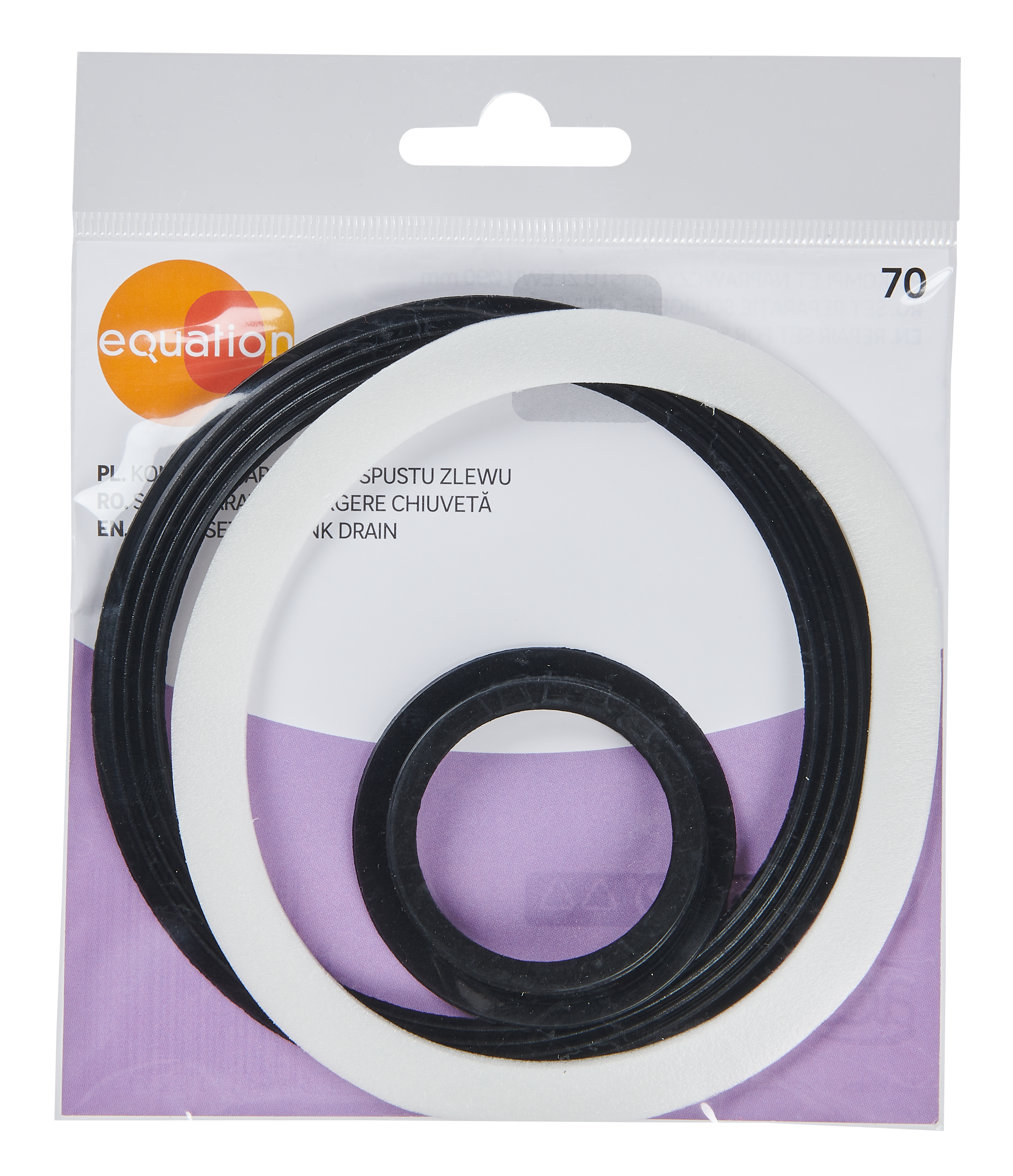 Komplet naprawczy spustu zlewu 90 mm EQUATION - 2