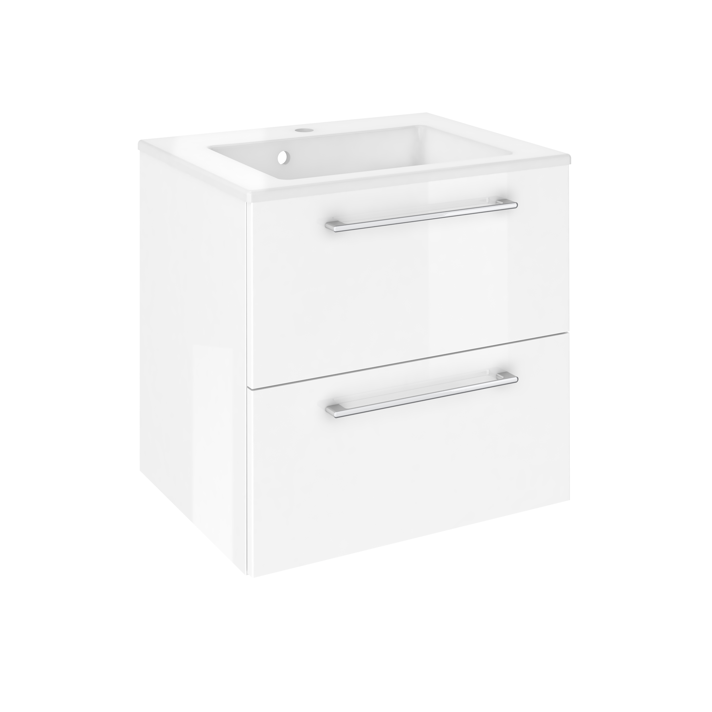 Szafka pod umywalkę Remix Biała 60 Sensea - 36