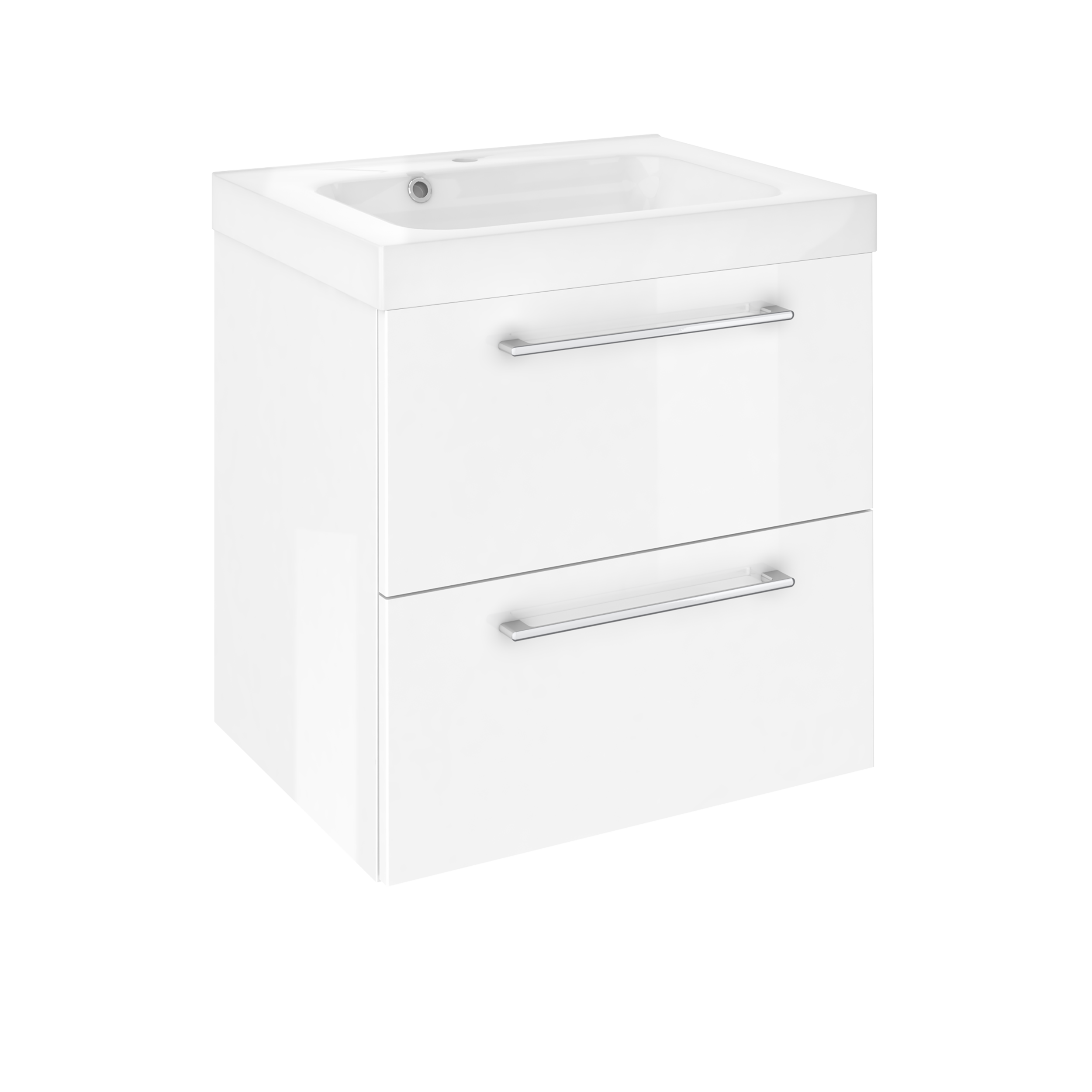 Szafka pod umywalkę Remix Biała 60 Sensea - 35