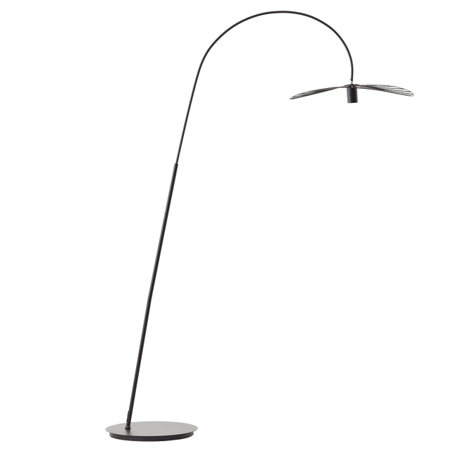 Lampa podłogowa Evora czarna E27 Inspire