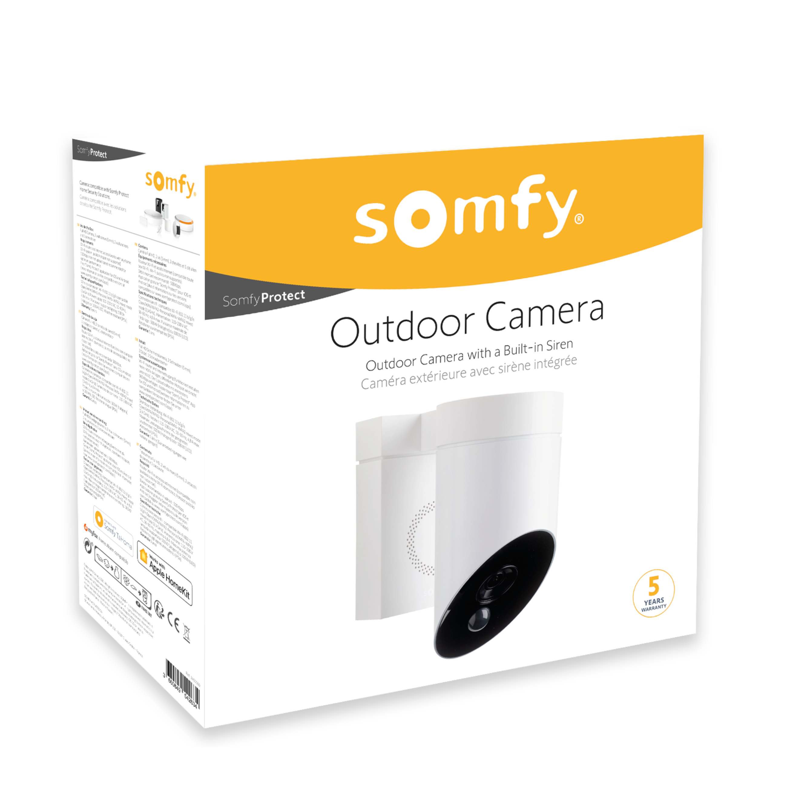 Kamera do wideomonitoringu zewnętrzna SOMFY - 4