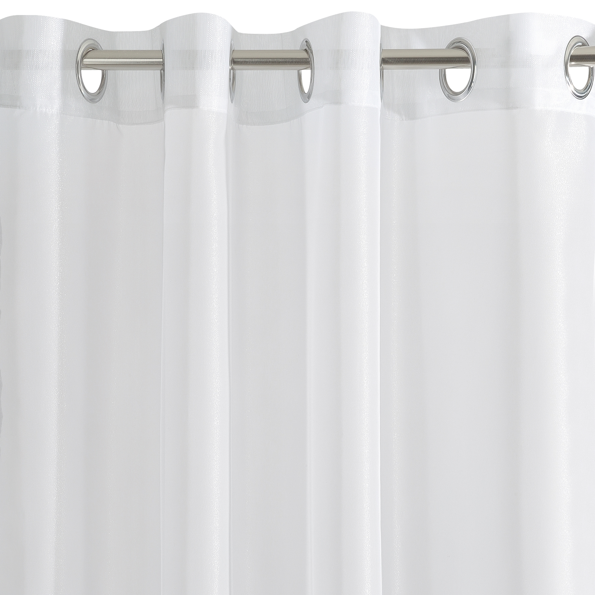 Firana na przelotkach Esel 350 x 250 cm biała - 3