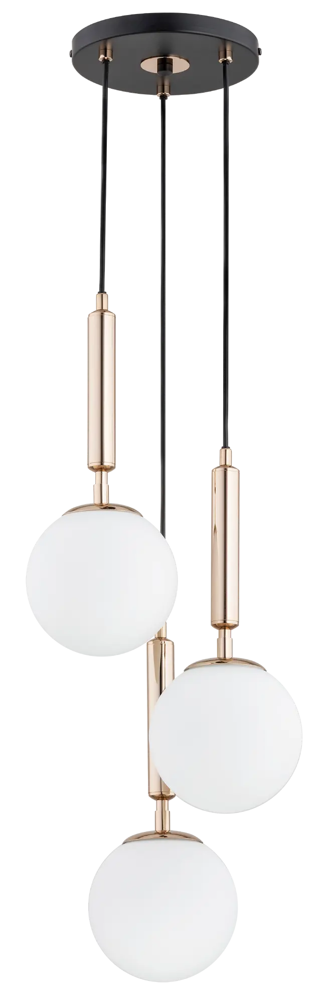 Lampa wisząca Volda Picolo złota 3 x E14 Alfa