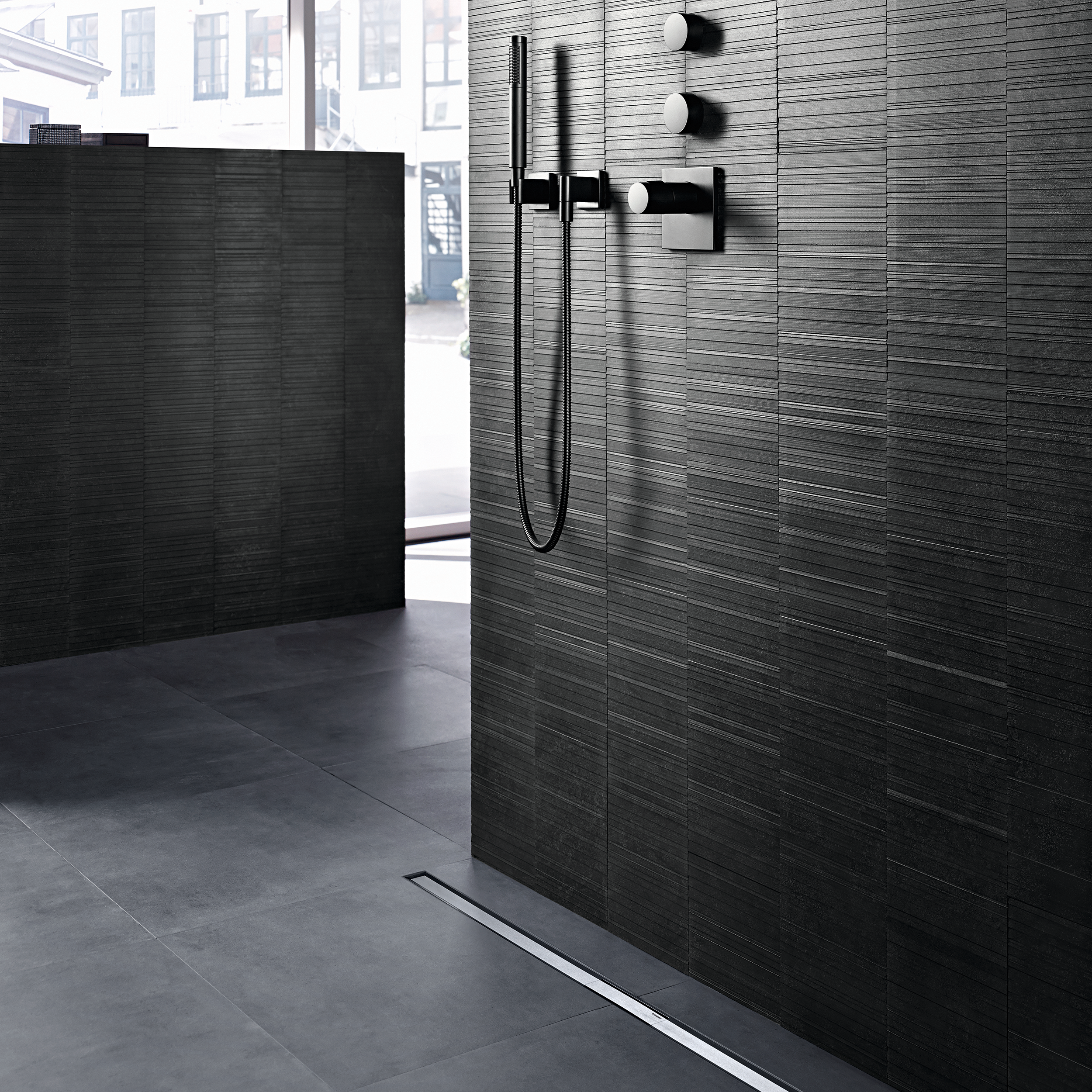 Odpływ liniowy prysznicowy Cleanline20 30-130 cm czarny Geberit - 3