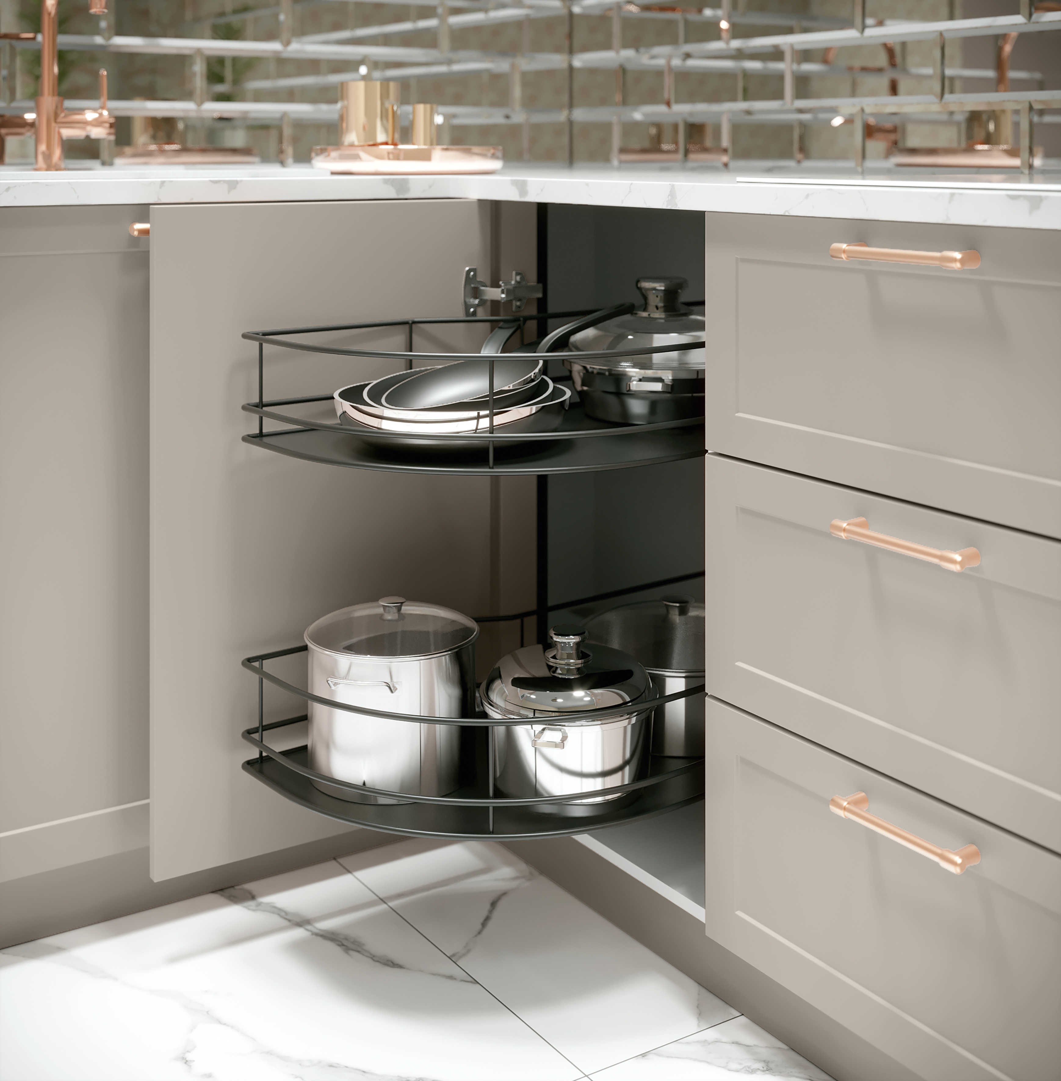 Kit extraível DELINIA CANTO DESLIZANTE ESQUERDO - 4