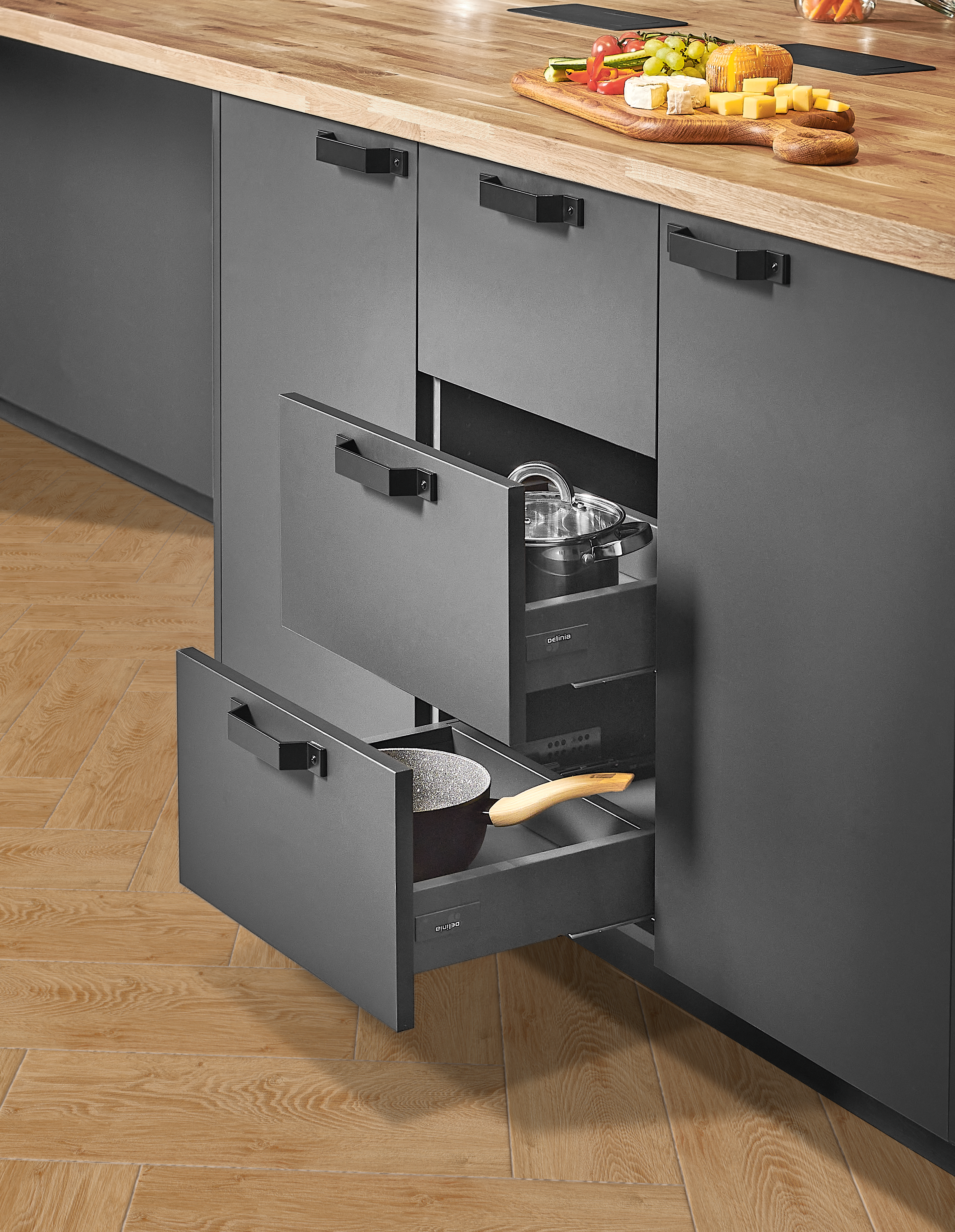 Kit interior de gavetão DELINIA 40CM - 4