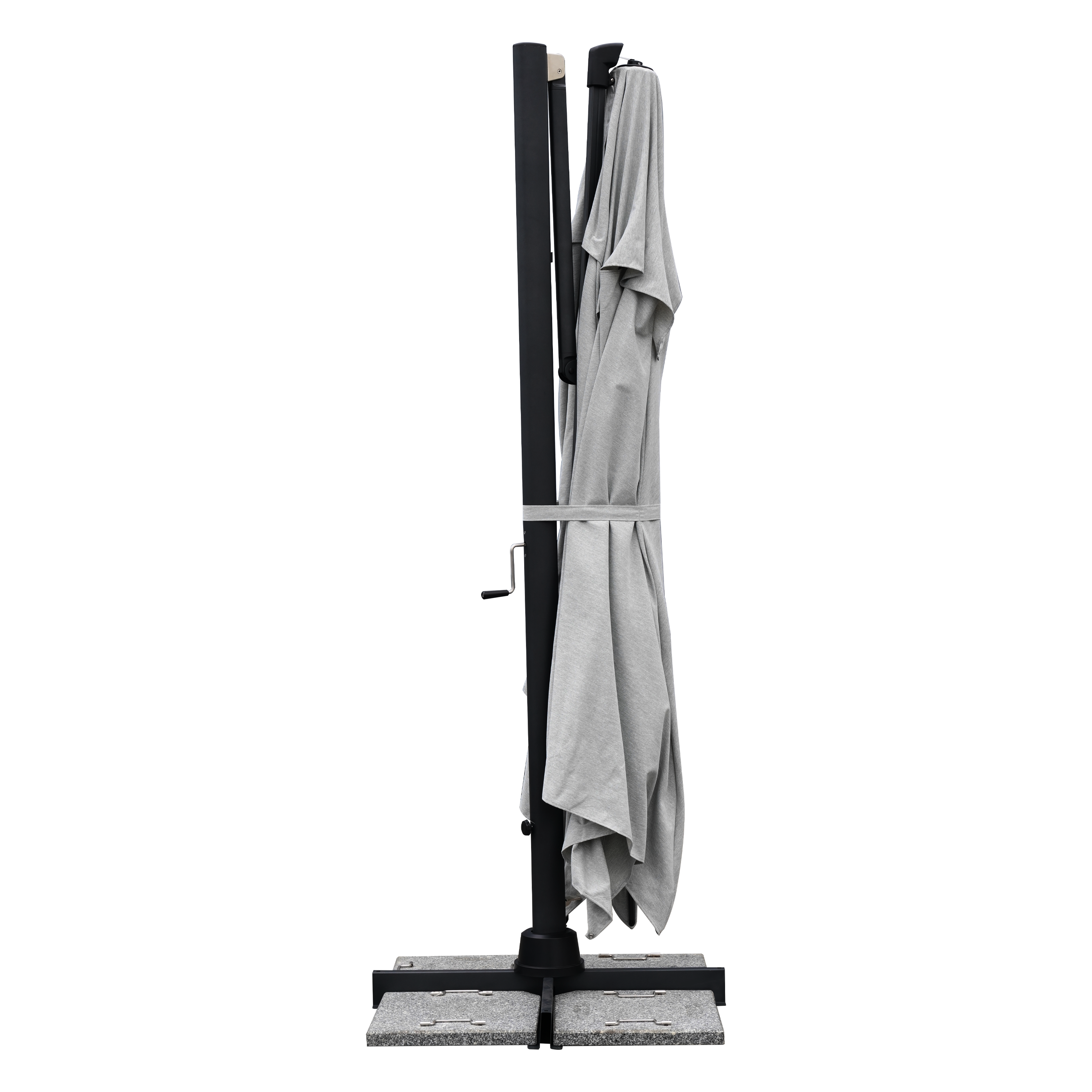 Guarda-sol excêntrico NATERIAL SOMBRA 392X293CM BRANCO - 14