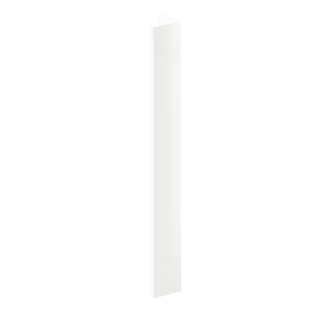 Fileur d'angle Sevilla blanc H.76.8 cm x L.9 cm x Ep.18 mm