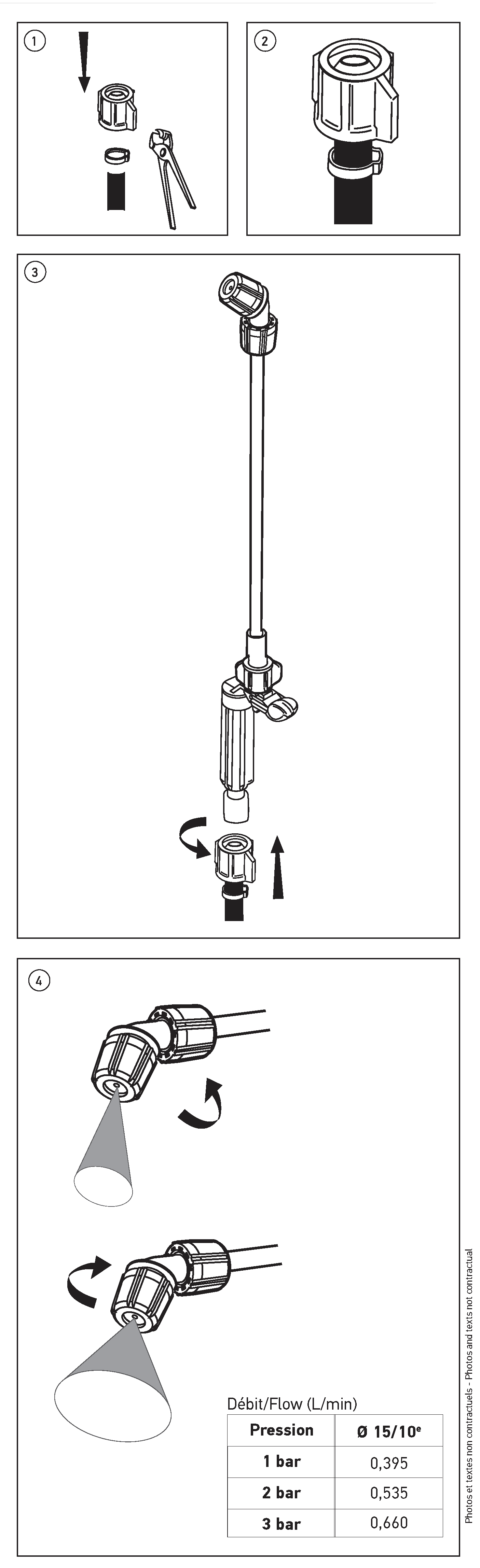 Lance tous pulvérisateurs avec poignée Stoprex Berthoud - 3