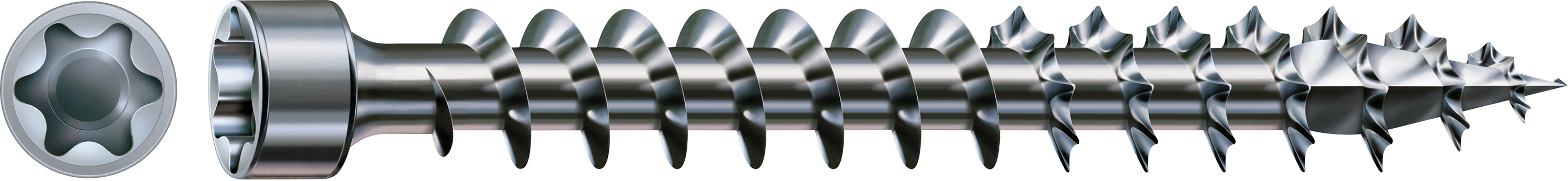 100 vis acier tête cylindrique t-star+ SPAX, Ø6 x L.140 mm - 4